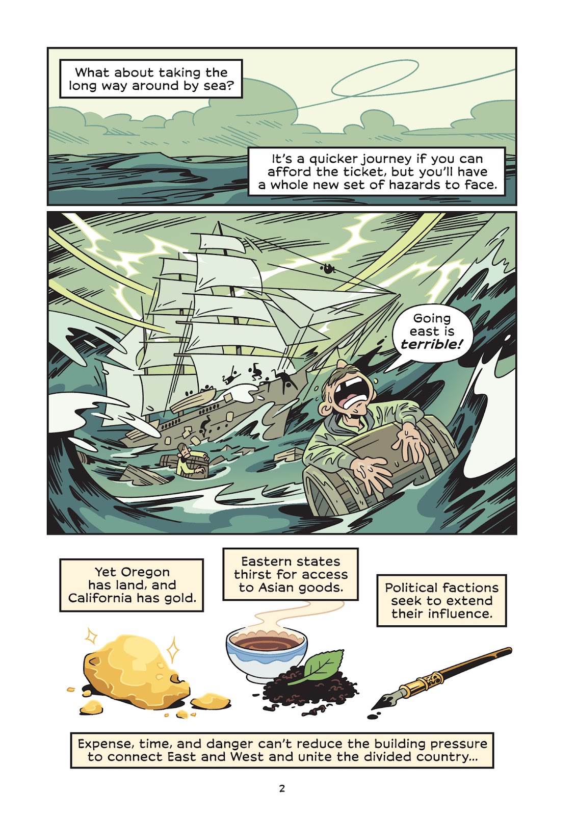 History Comics The Transcontinental Railroad - Page 11