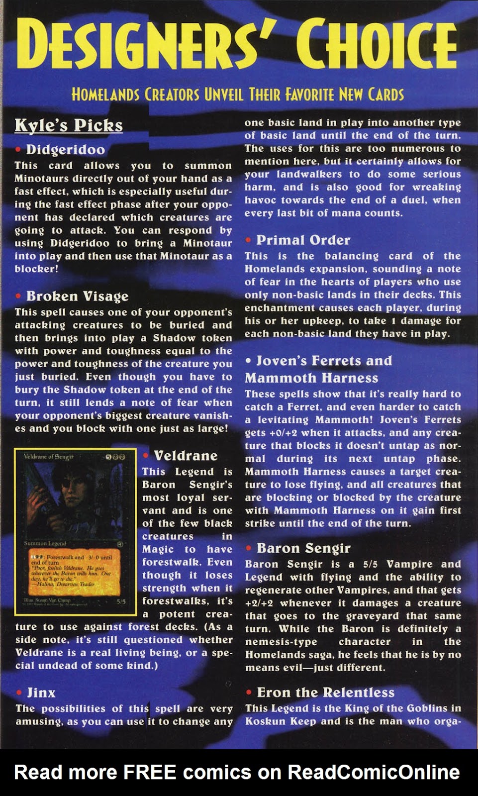 Homelands On the World of Magic: The Gathering Full - Page 54
