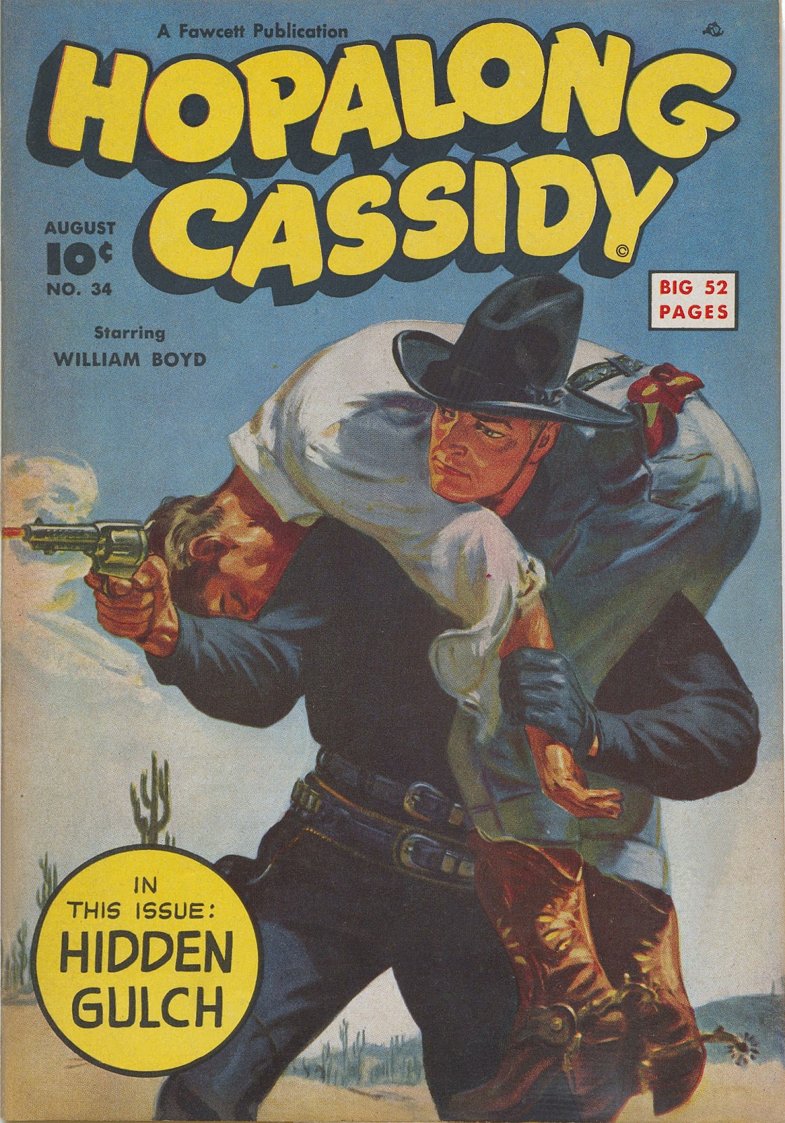 Hopalong Cassidy Issue #34 - Page 1