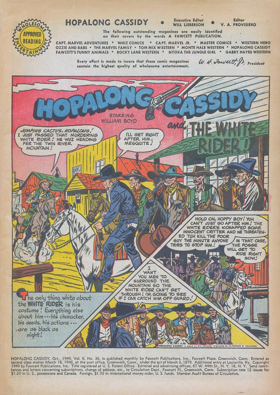 Hopalong Cassidy Issue #36 - Page 3