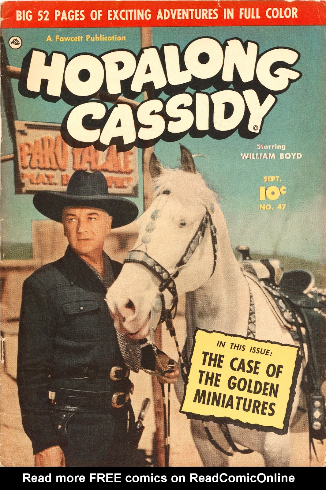Hopalong Cassidy Issue #47 - Page 1