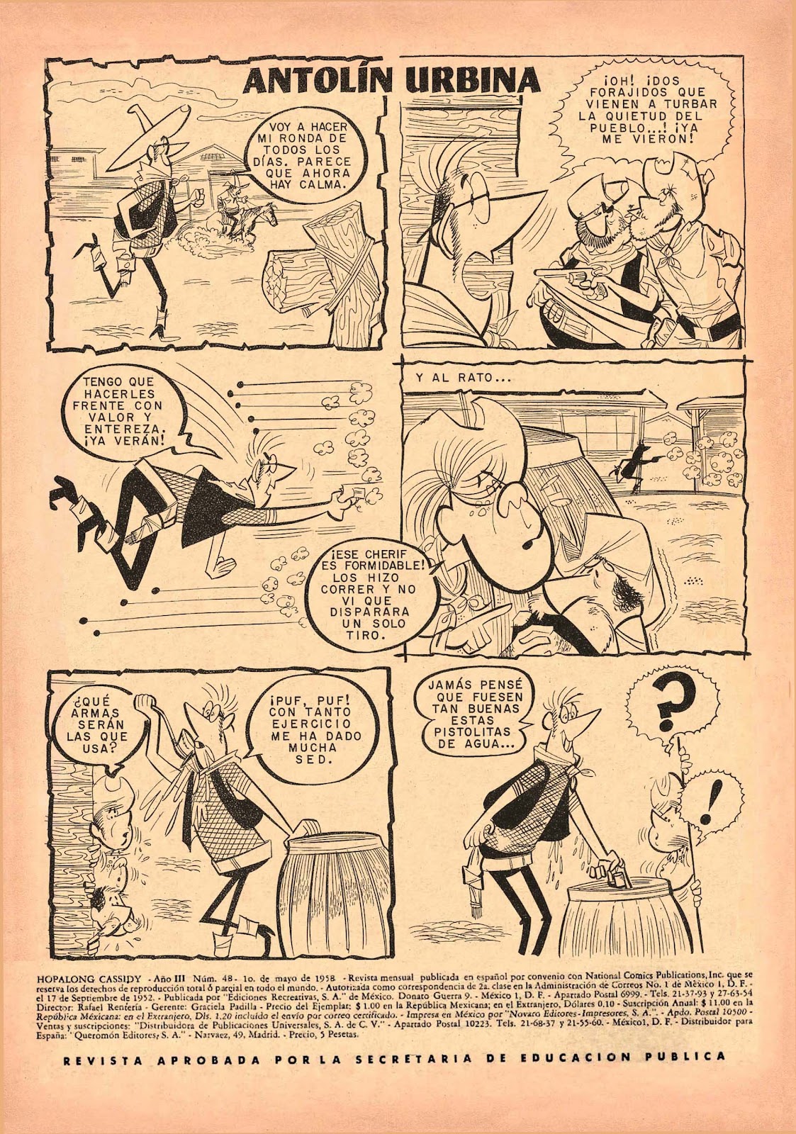 Hopalong Cassidy Issue #48 - Page 2