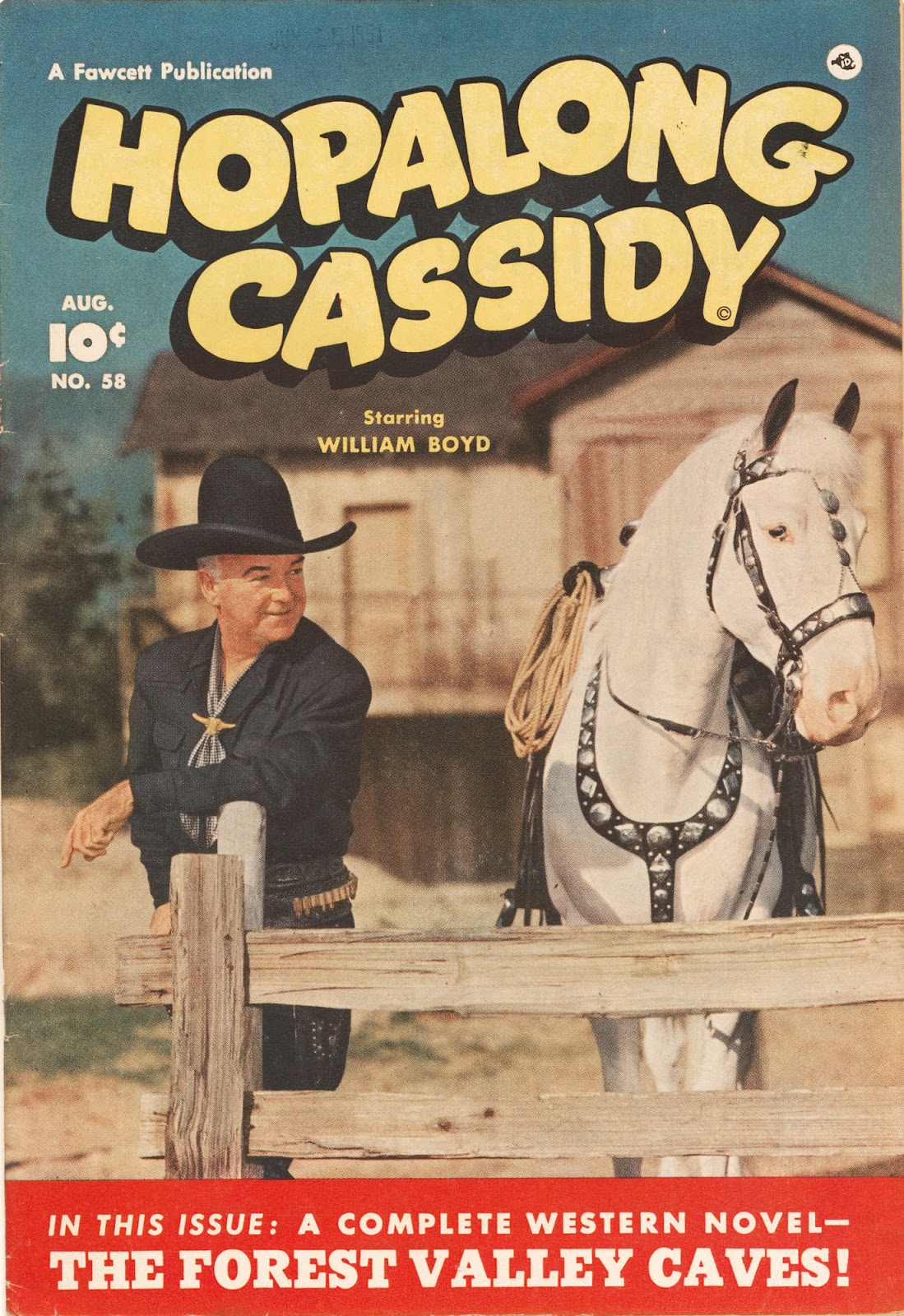 Hopalong Cassidy Issue #58 - Page 1