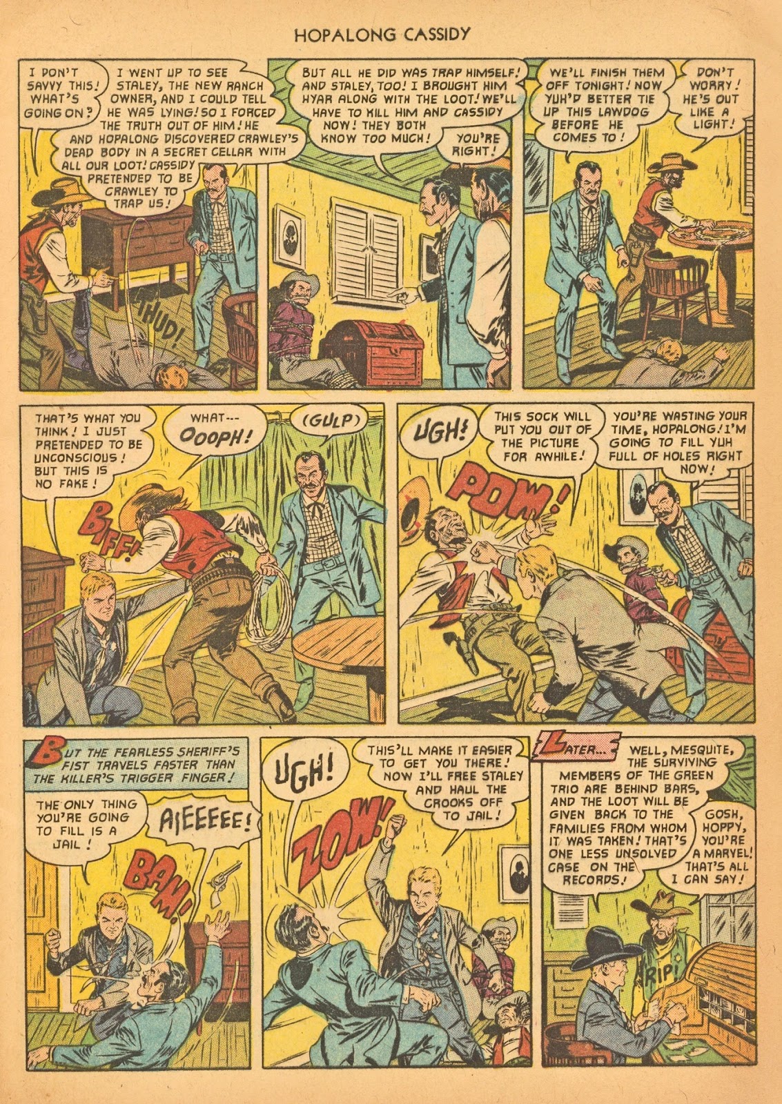 Hopalong Cassidy Issue #66 - Page 9