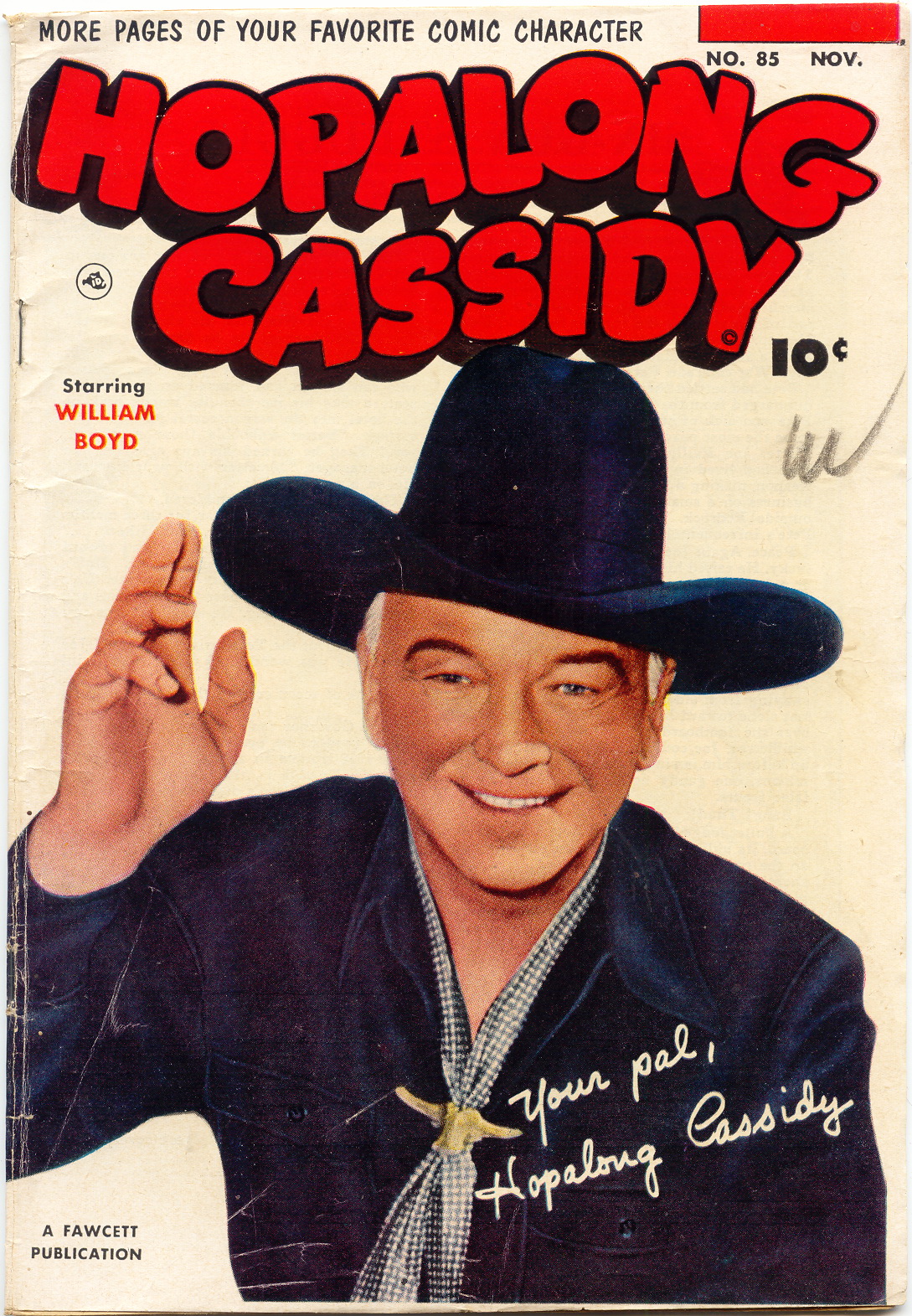 Hopalong Cassidy Issue #85 - Page 1
