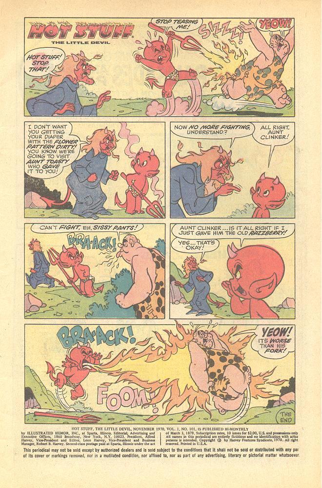 Hot Stuff, the Little Devil Issue #101 - Page 2