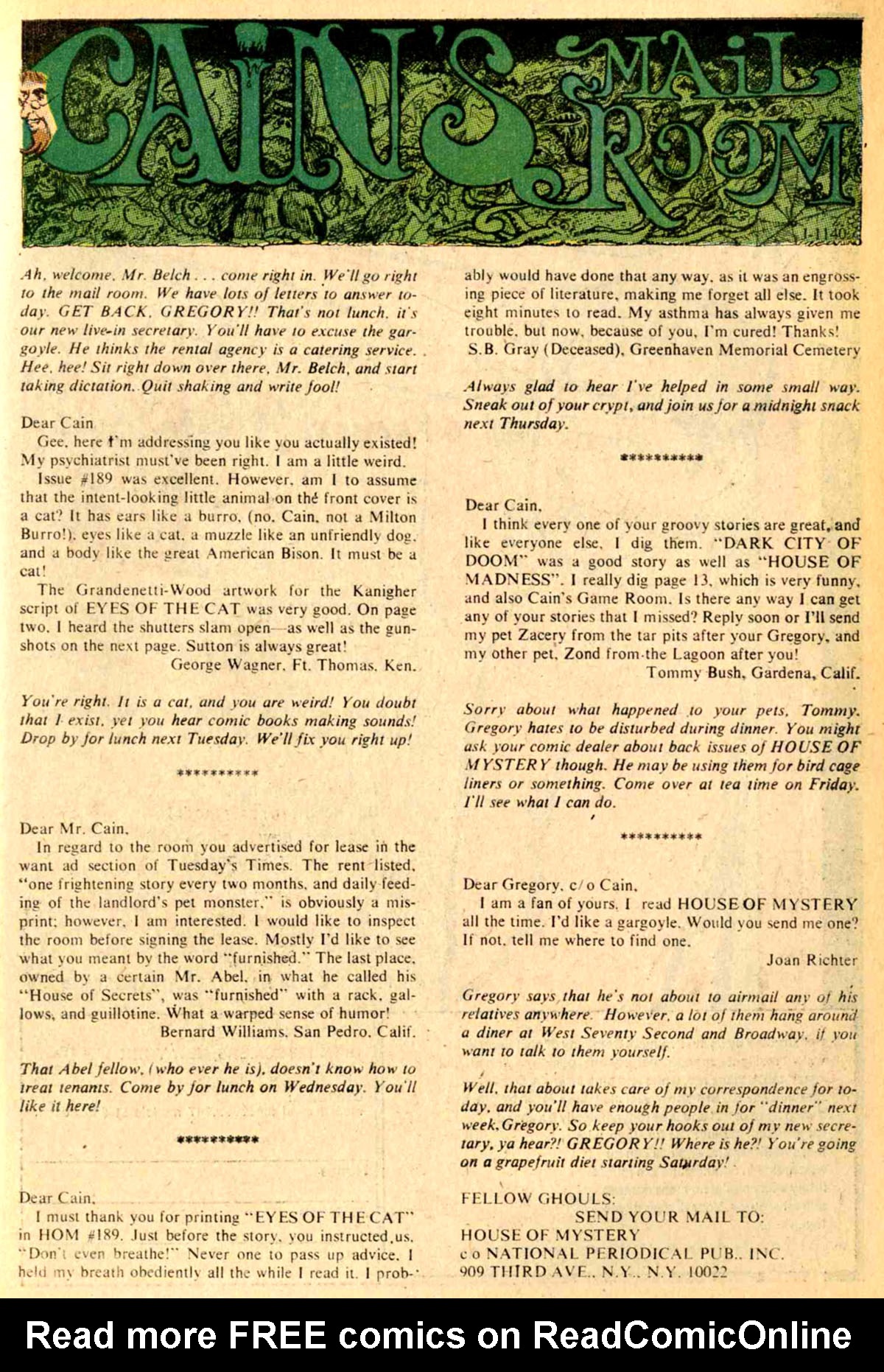 House of Mystery (1951) Issue #192 - Page 28
