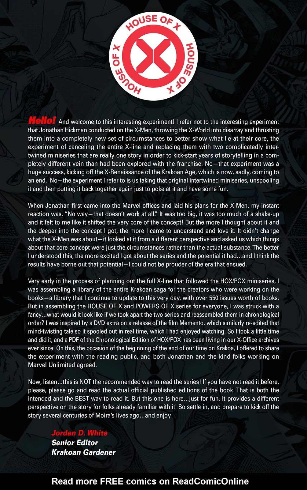 House of X/Powers of X: Chronological Edition TPB (Part 1) - Page 2