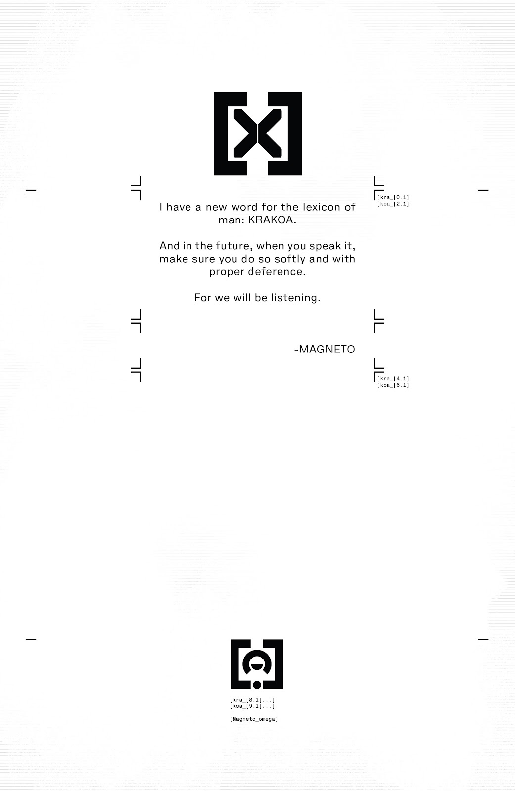 House of X Issue #1 - Page 45