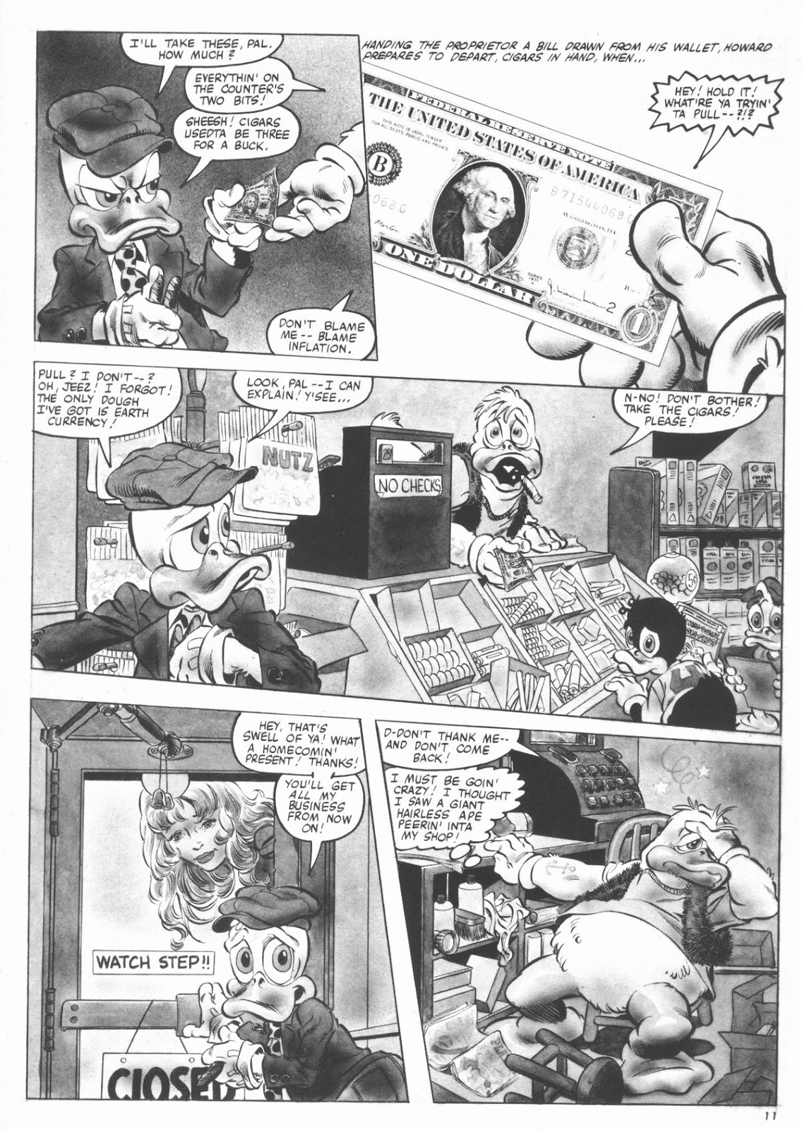 Howard the Duck (1979) Issue #6 - Page 11