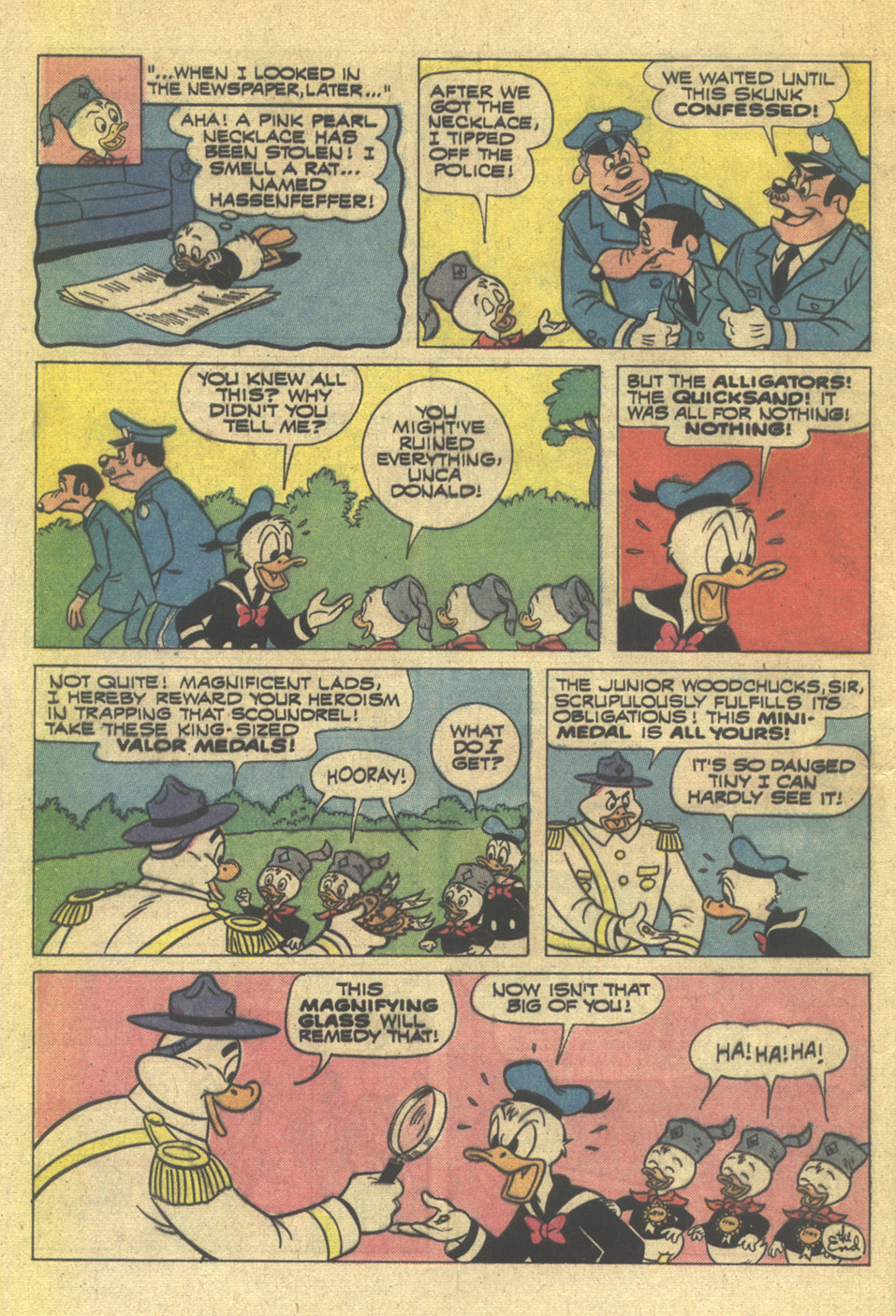 Huey, Dewey, and Louie Junior Woodchucks Issue #17 - Page 32