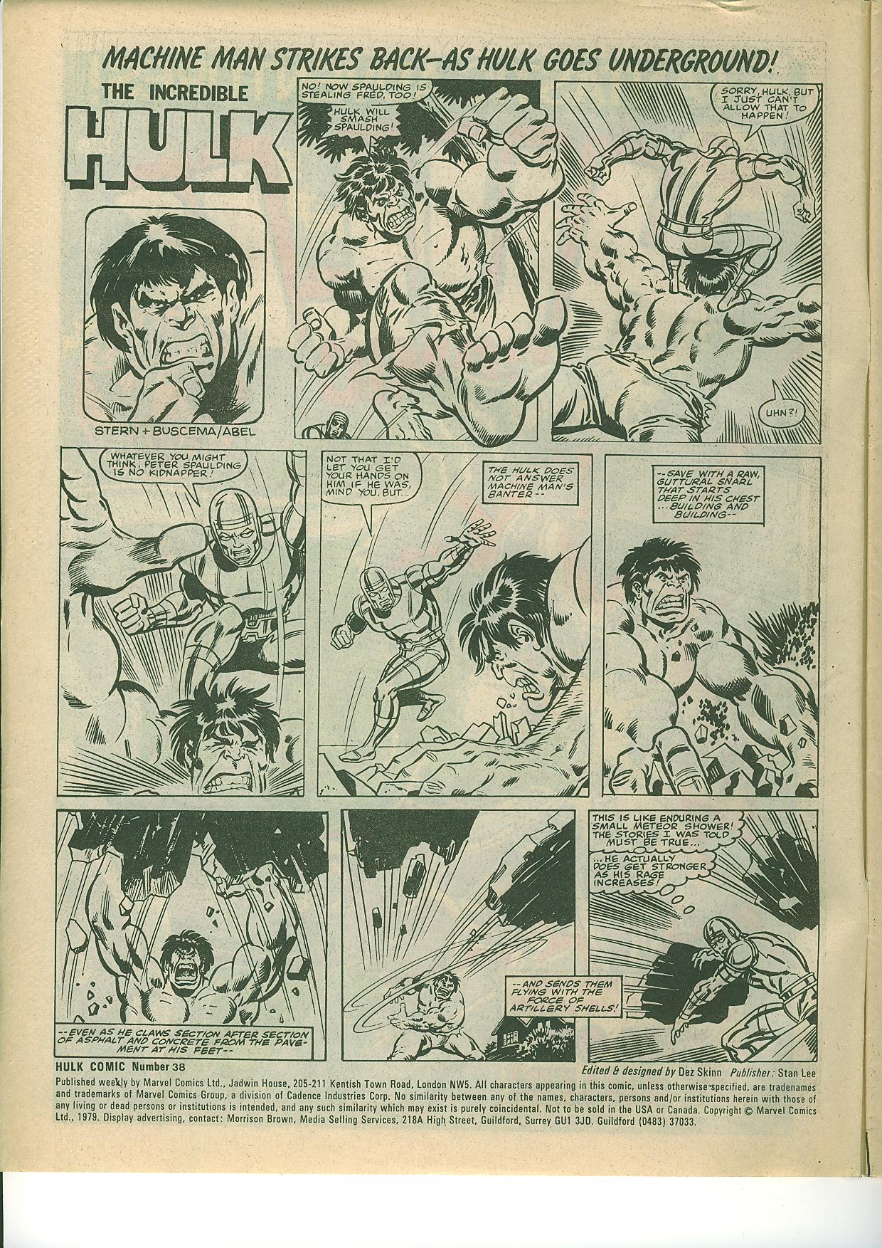 Hulk Comic Issue #38 - Page 2