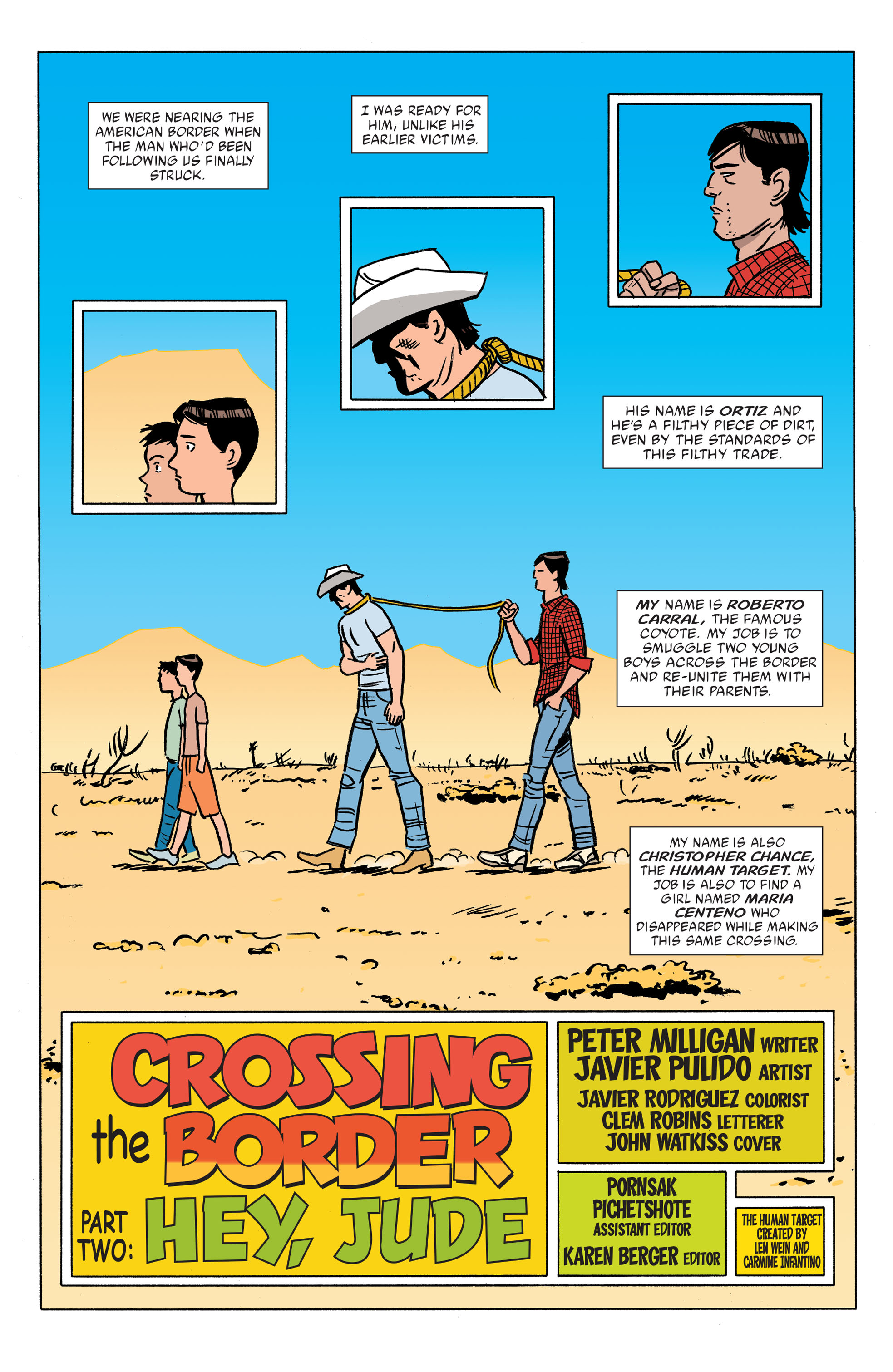 Human Target (2003) Issue #13 - Page 3