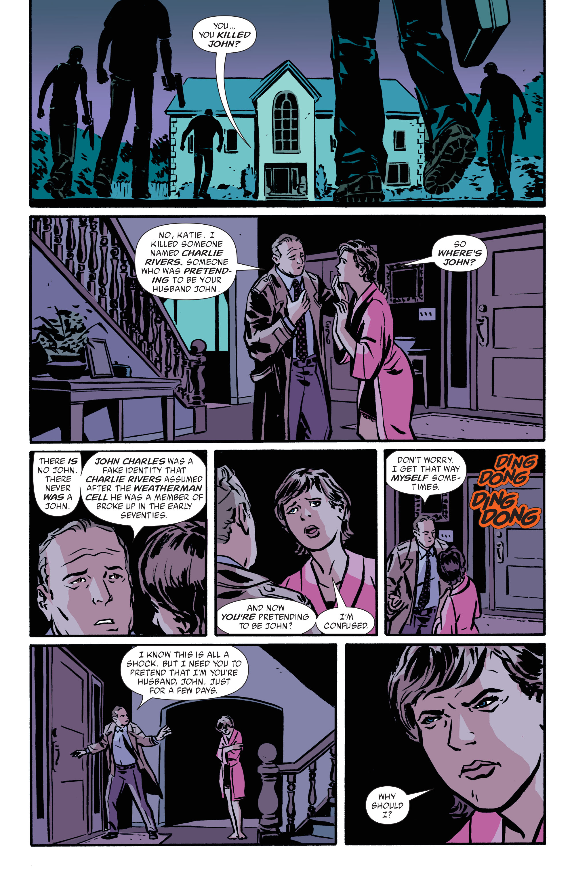 Human Target (2003) Issue #9 - Page 2