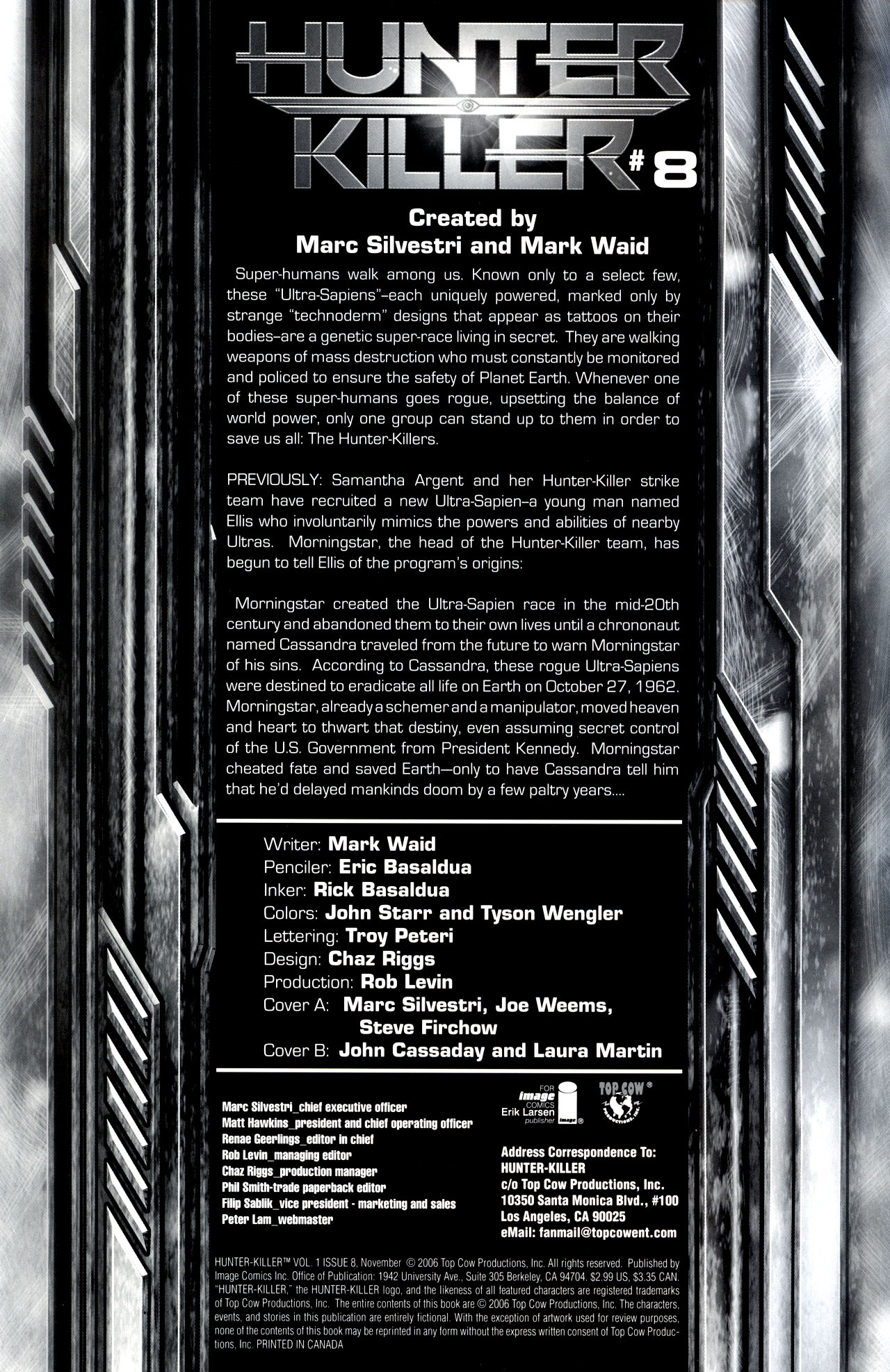 Hunter-Killer Issue #8 - Page 2