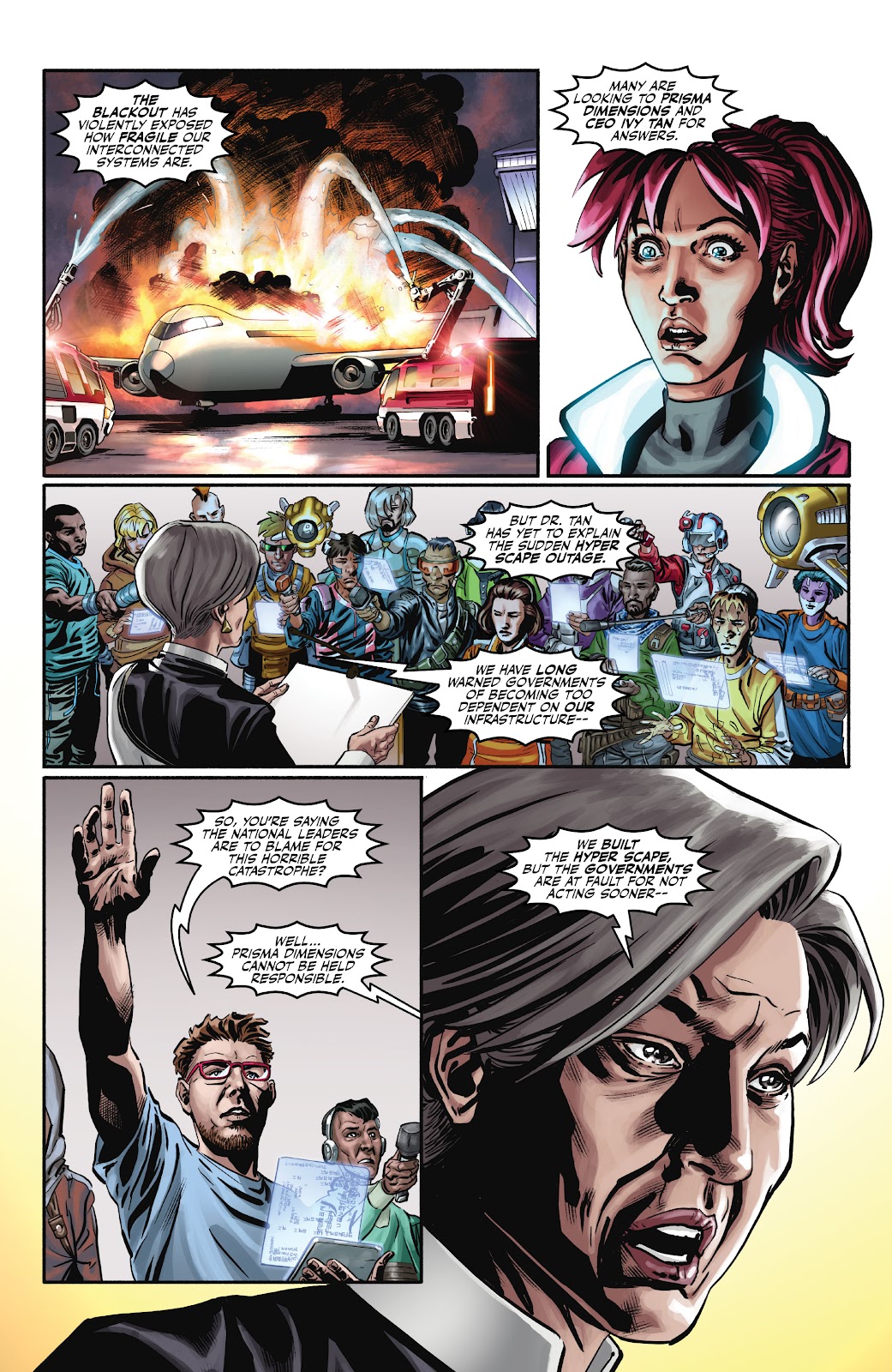 HYPER SCAPE: The First Principle Issue #3 - Page 4
