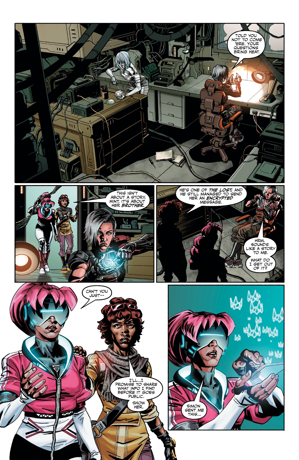 HYPER SCAPE: The First Principle Issue #4 - Page 8