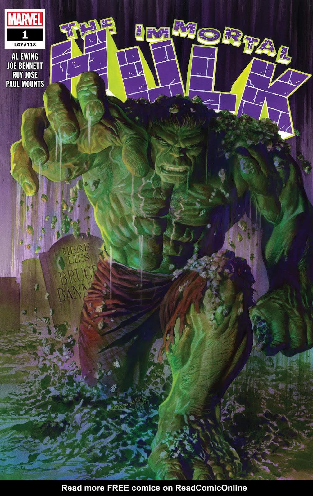 Immortal Hulk Issue #1 - Page 1