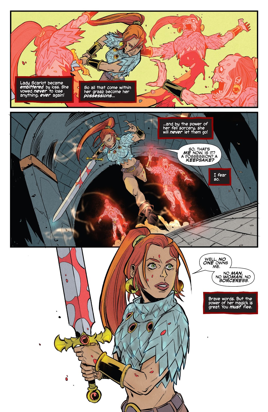 Immortal Red Sonja Issue #4 - Page 18