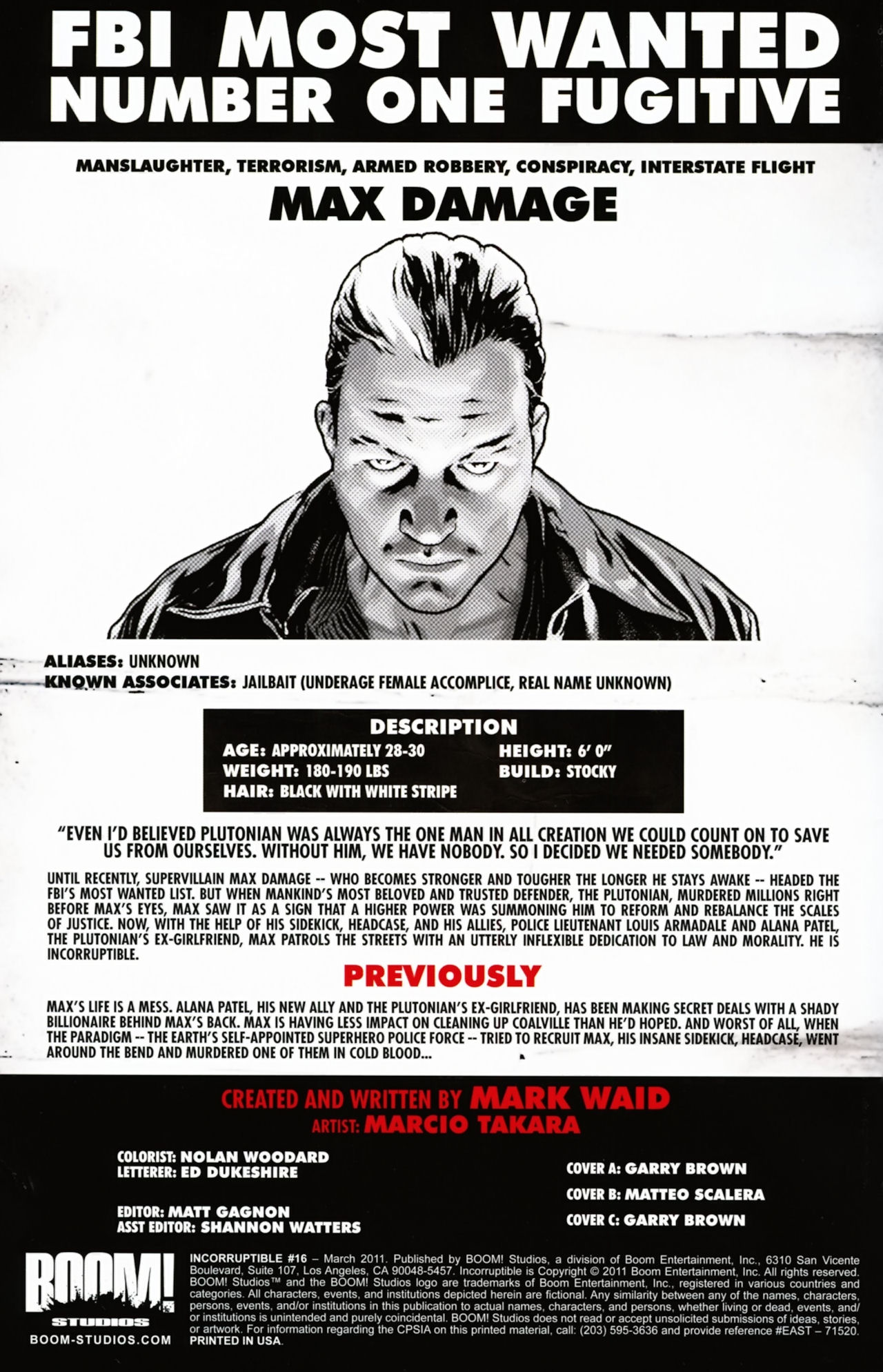 Incorruptible Issue #16 - Page 3