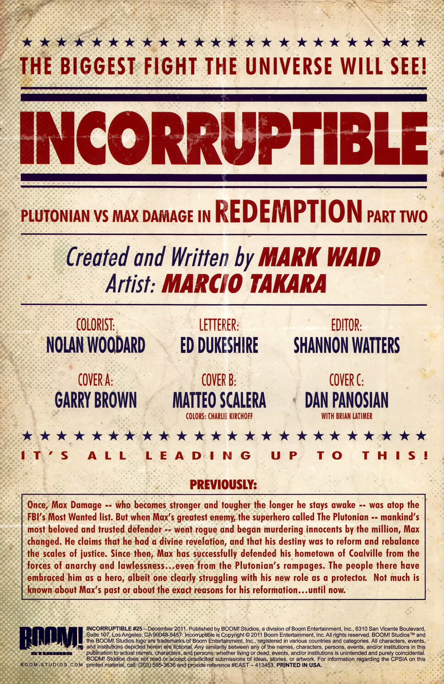 Incorruptible Issue #25 - Page 3