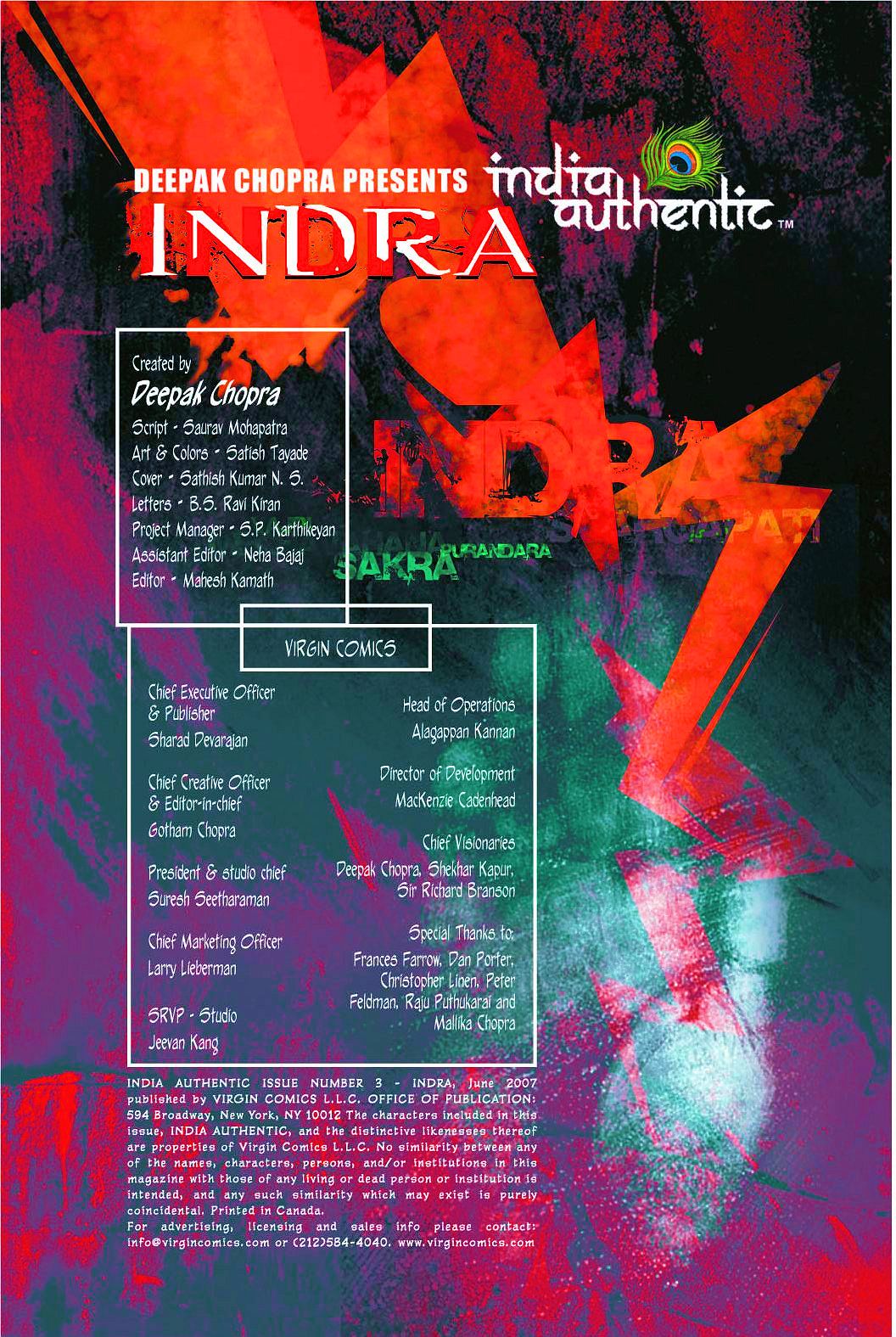 India Authentic Issue #3 - Page 2