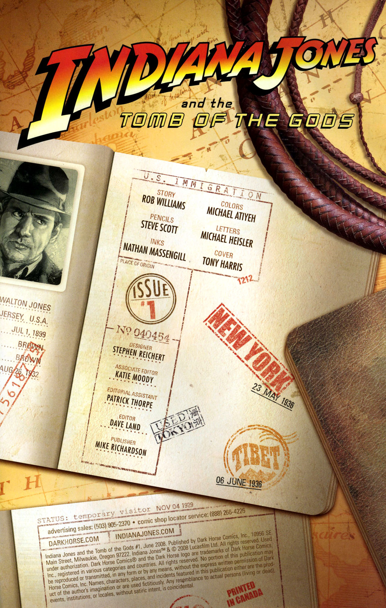 Indiana Jones and the Tomb of the Gods Issue #1 - Page 2