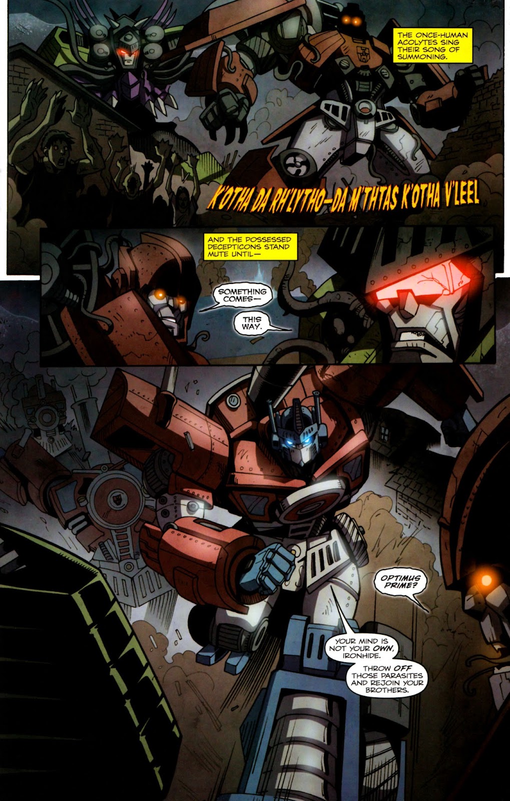 Infestation 2: Transformers Issue #2 - Page 17