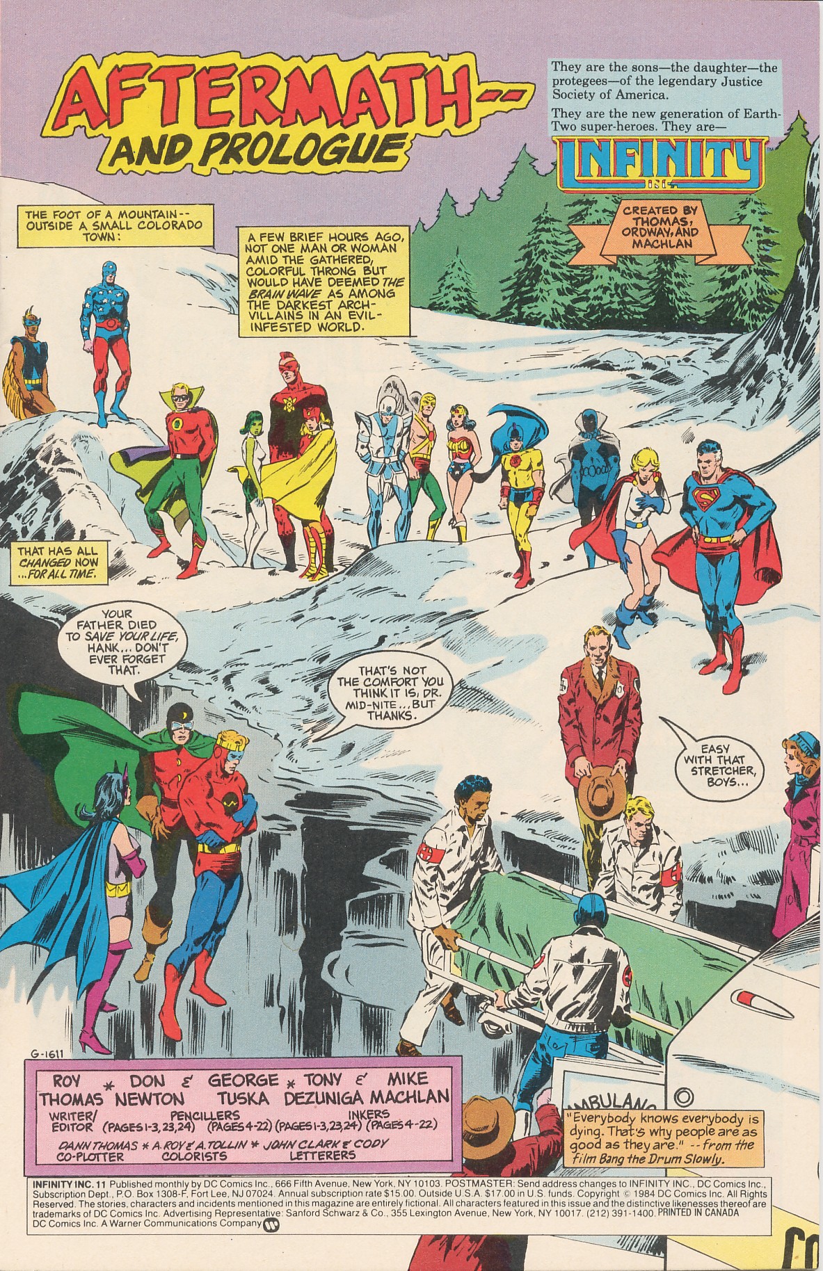 Infinity Inc. (1984) Issue #11 - Page 3