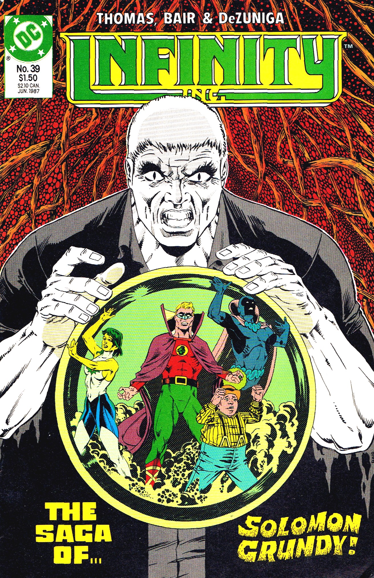 Infinity Inc. (1984) Issue #39 - Page 1
