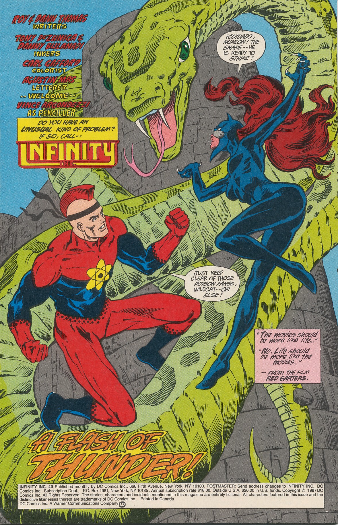 Infinity Inc. (1984) Issue #40 - Page 3