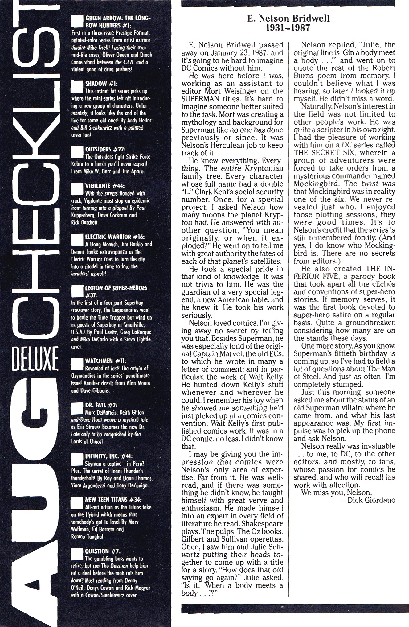 Infinity Inc. (1984) Issue #41 - Page 2