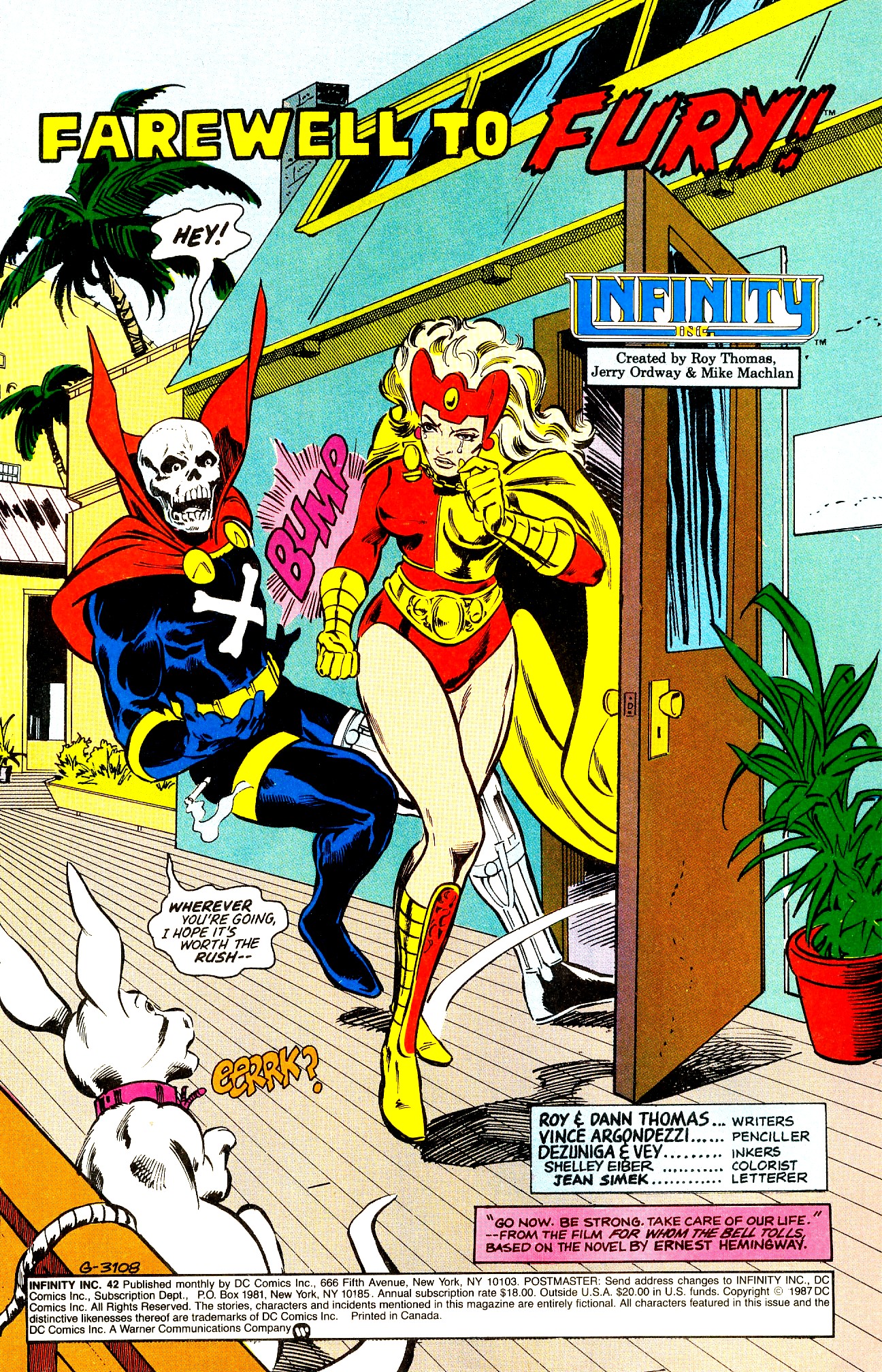 Infinity Inc. (1984) Issue #42 - Page 3