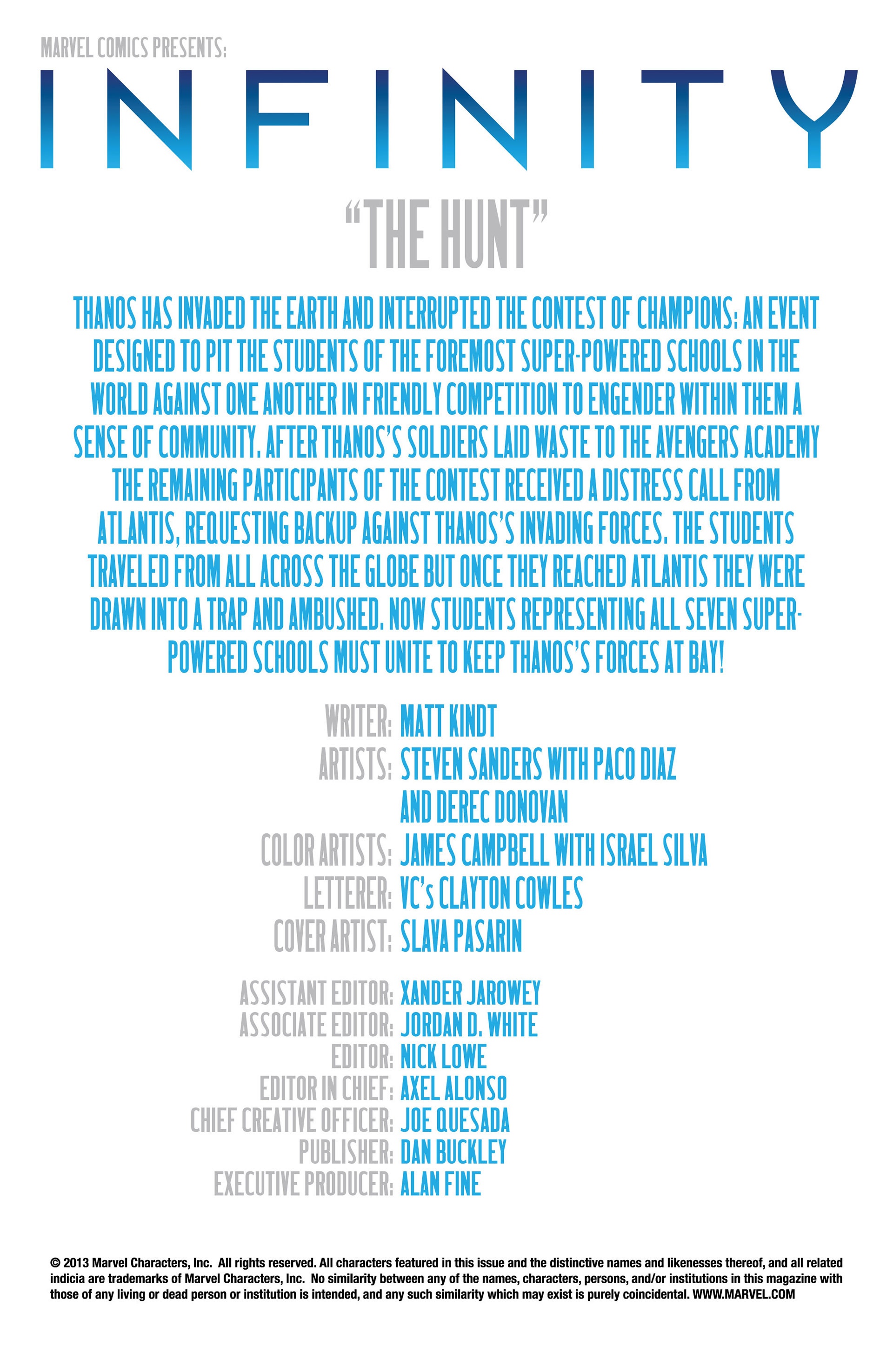 Infinity - The Hunt Issue #4 - Page 2