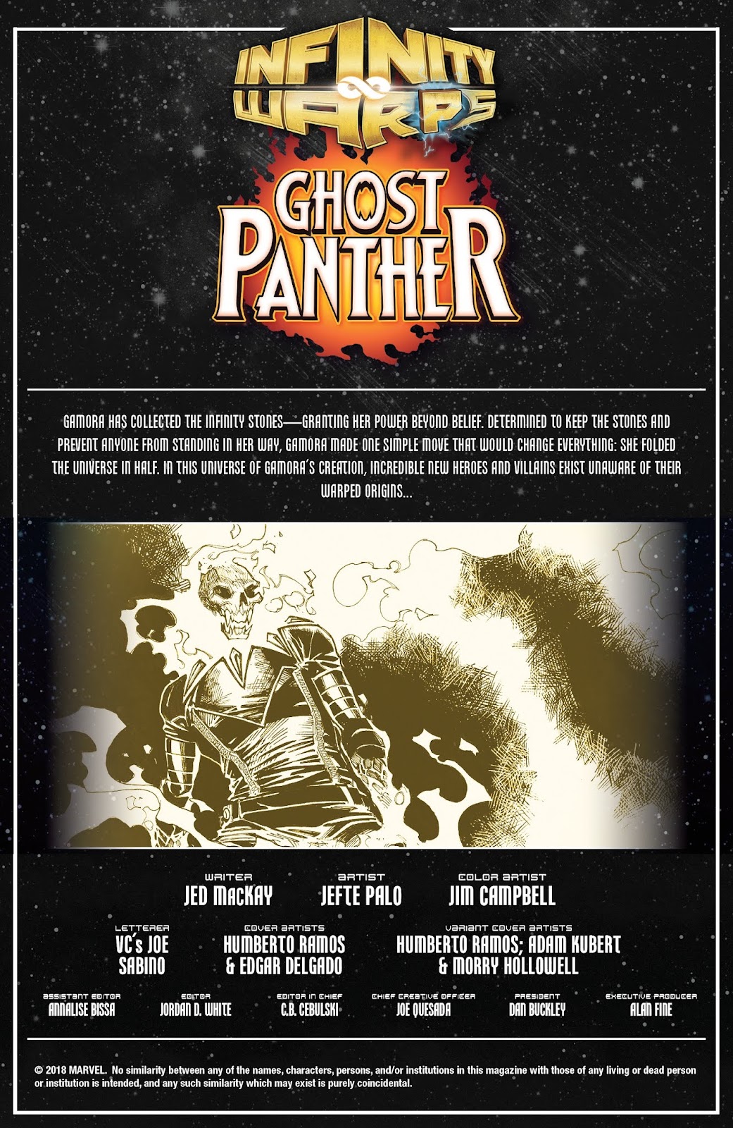 Infinity Wars: Ghost Panther Issue #1 - Page 2