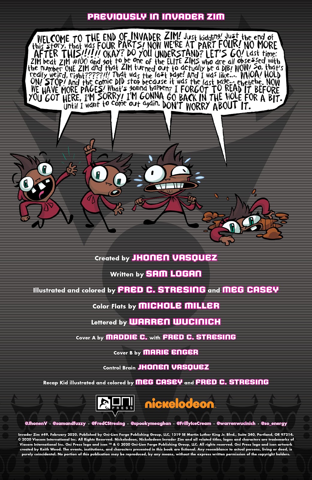 Invader Zim Issue #49 - Page 2
