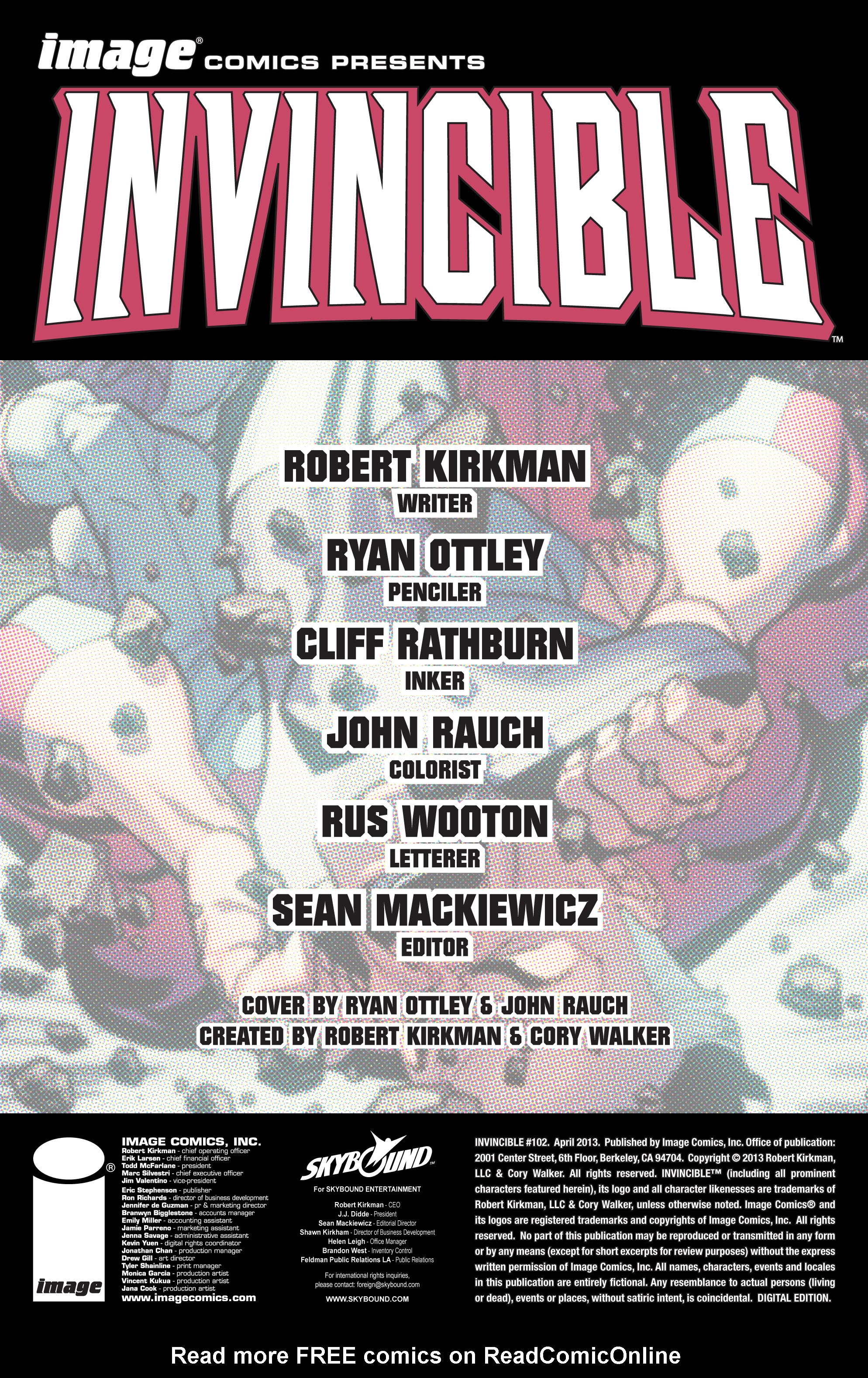 Invincible (2003) Issue #102 - Page 2