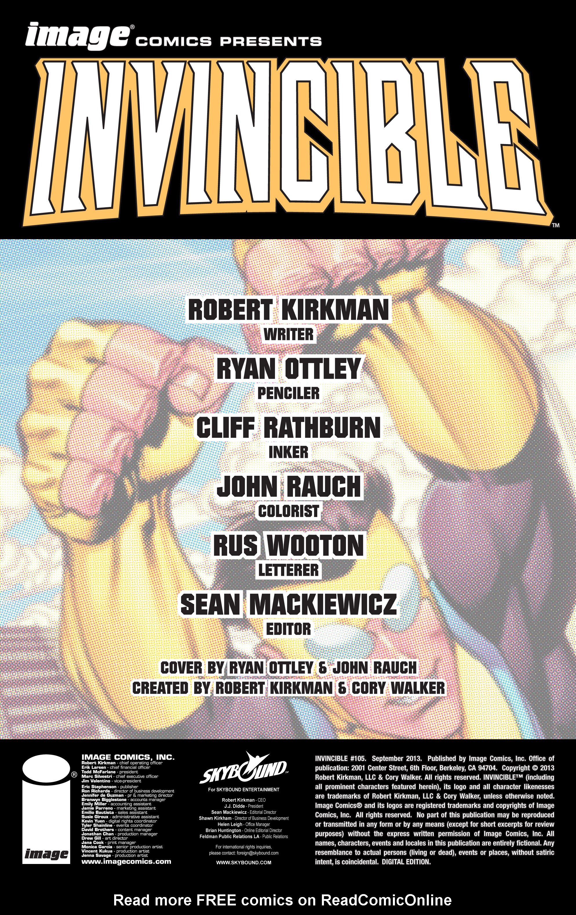 Invincible (2003) Issue #105 - Page 2