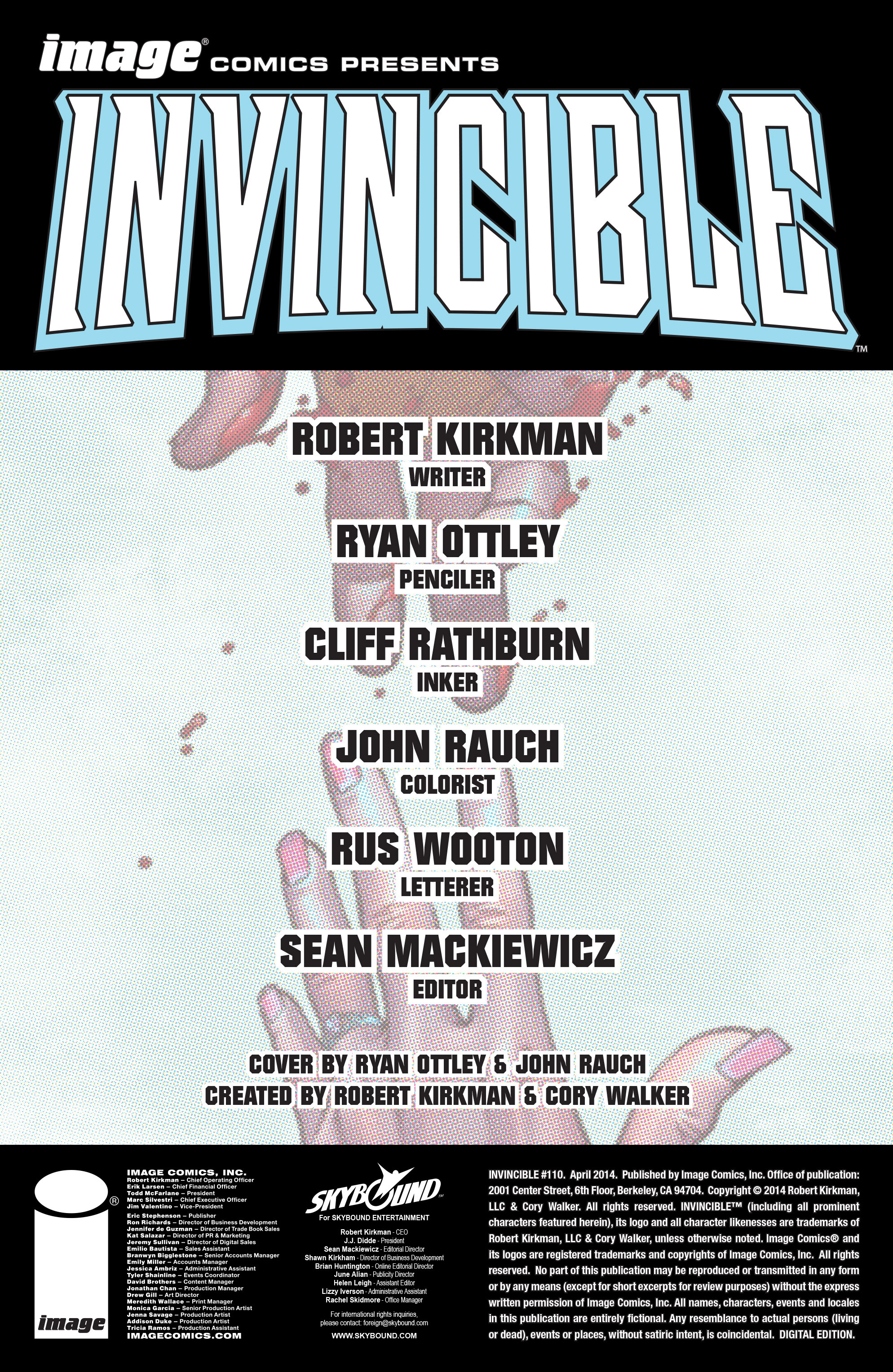 Invincible (2003) Issue #110 - Page 2