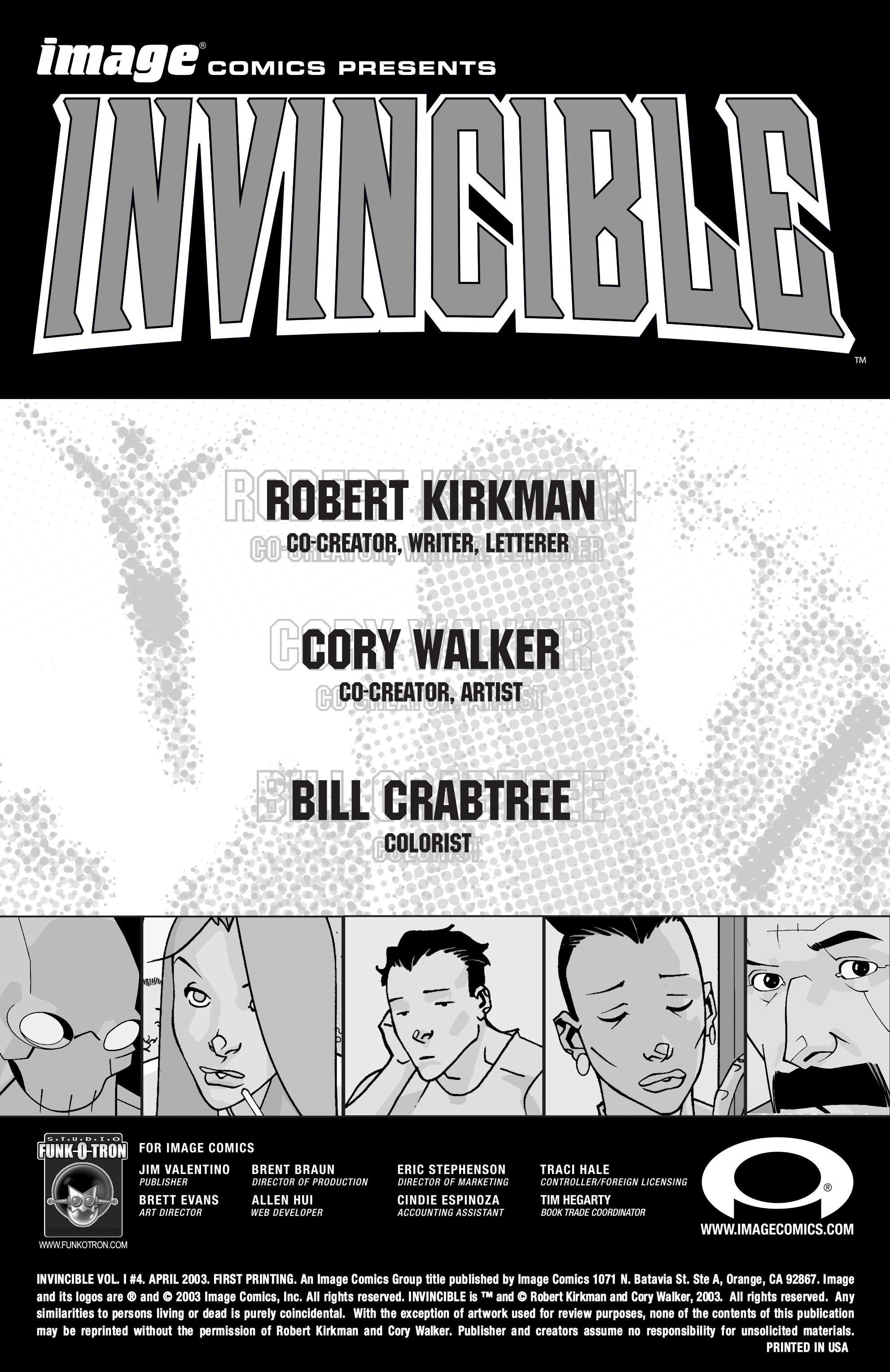 Invincible (2003) Issue #4 - Page 2