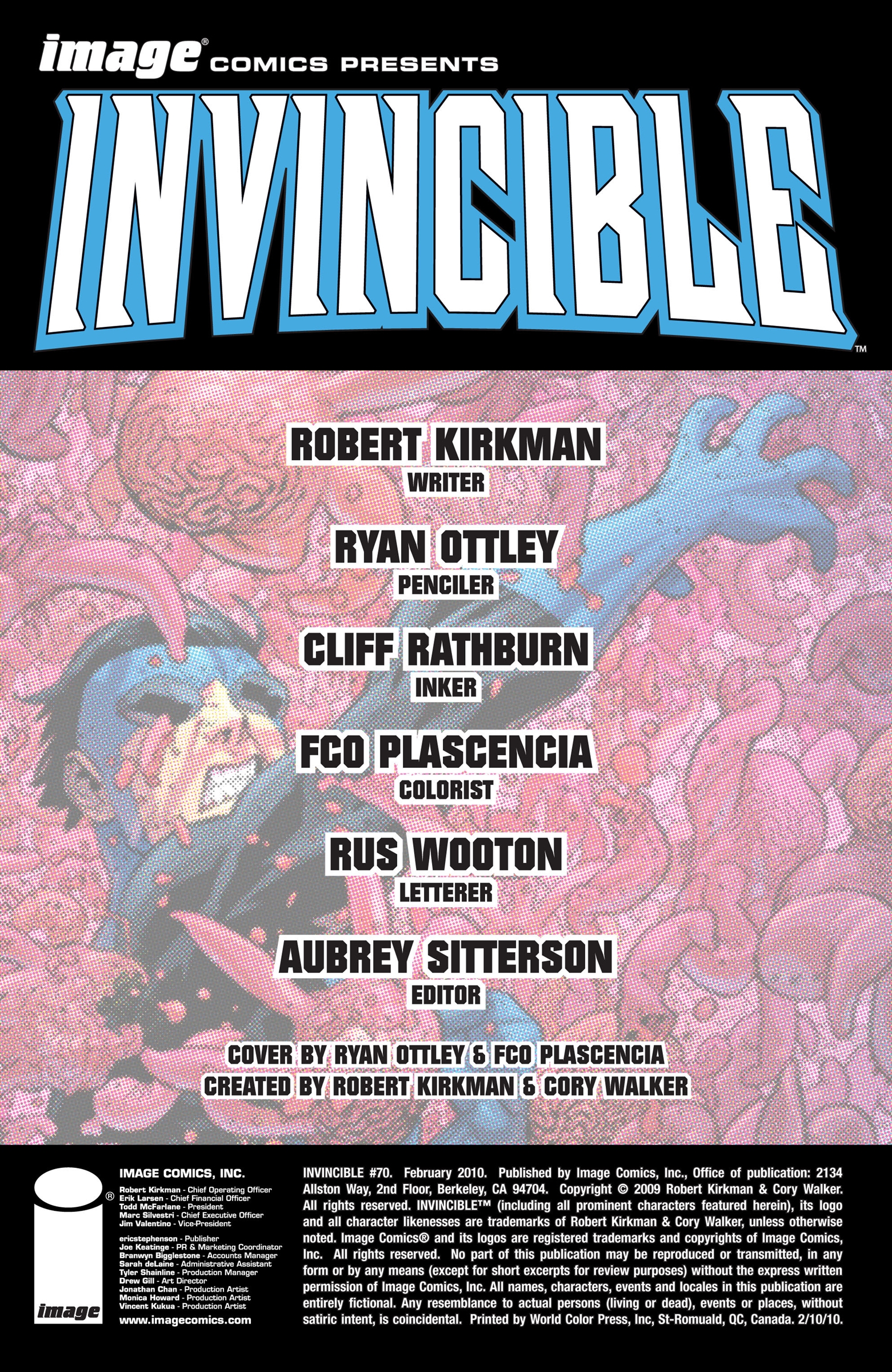 Invincible (2003) Issue #70 - Page 2