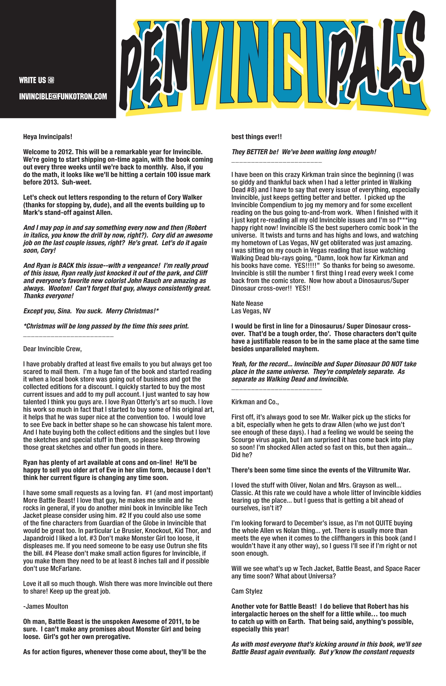 Invincible (2003) Issue #87 - Page 22