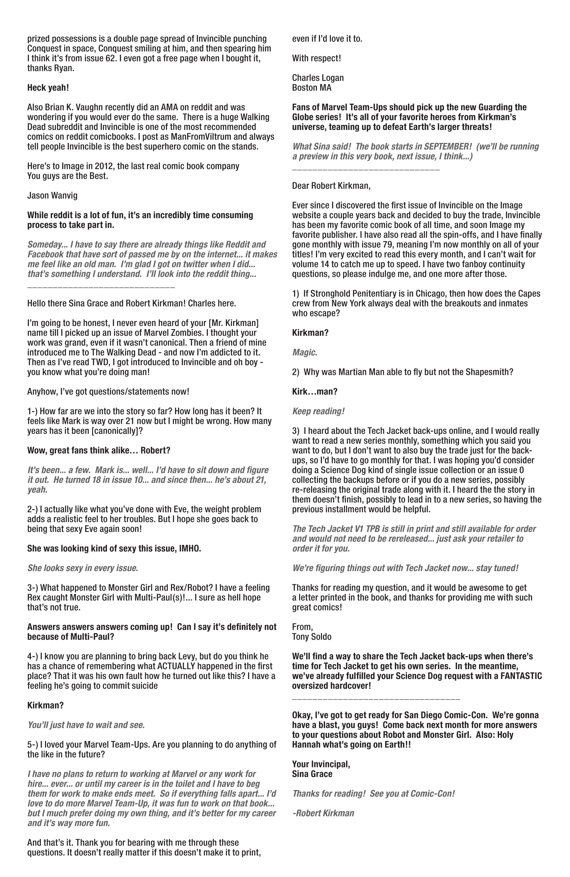 Invincible (2003) Issue #93 - Page 22
