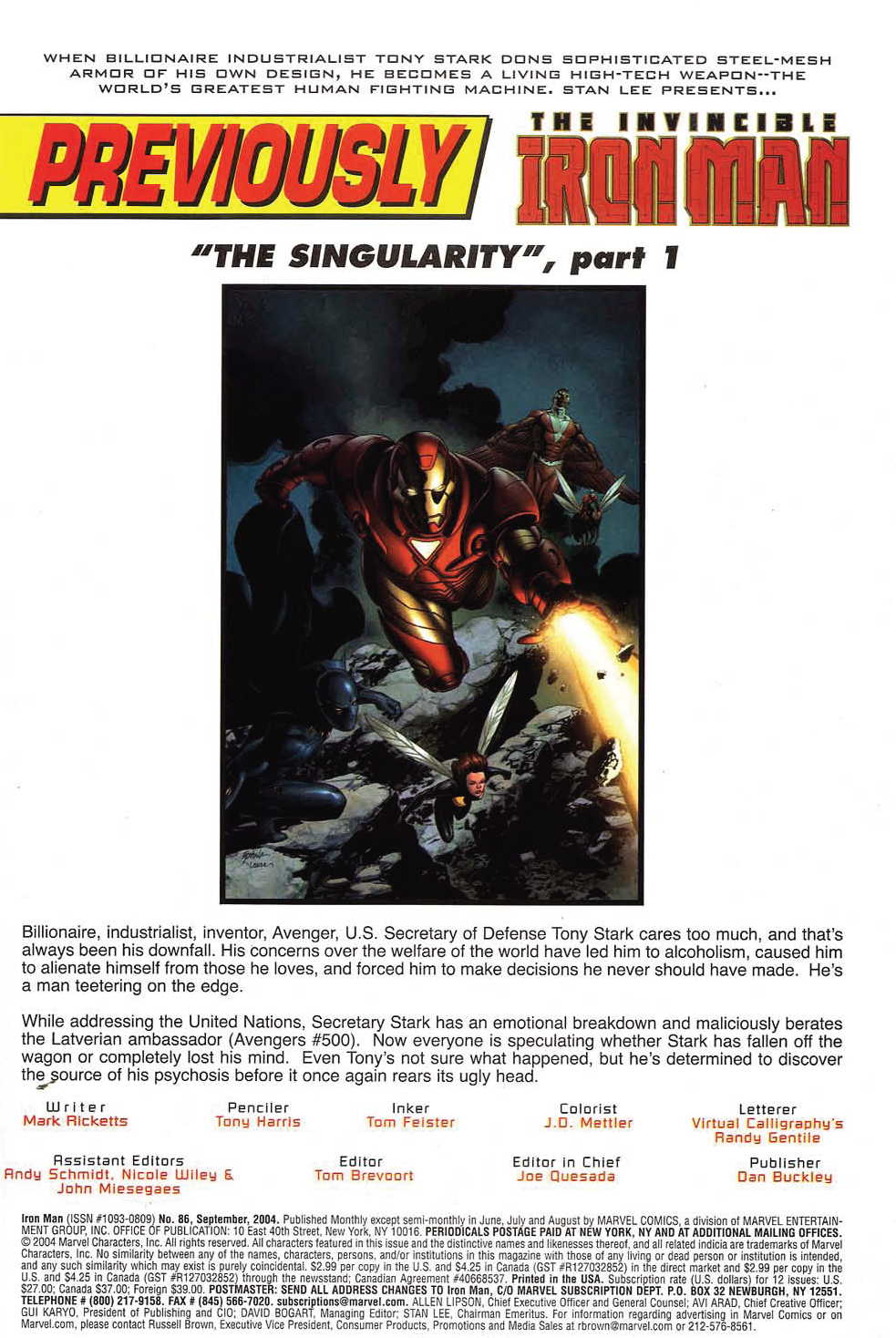 Iron Man (1998) Issue #86 - Page 3