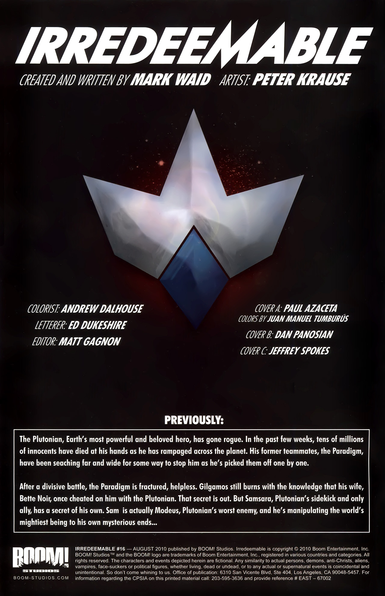 Irredeemable Issue #16 - Page 3