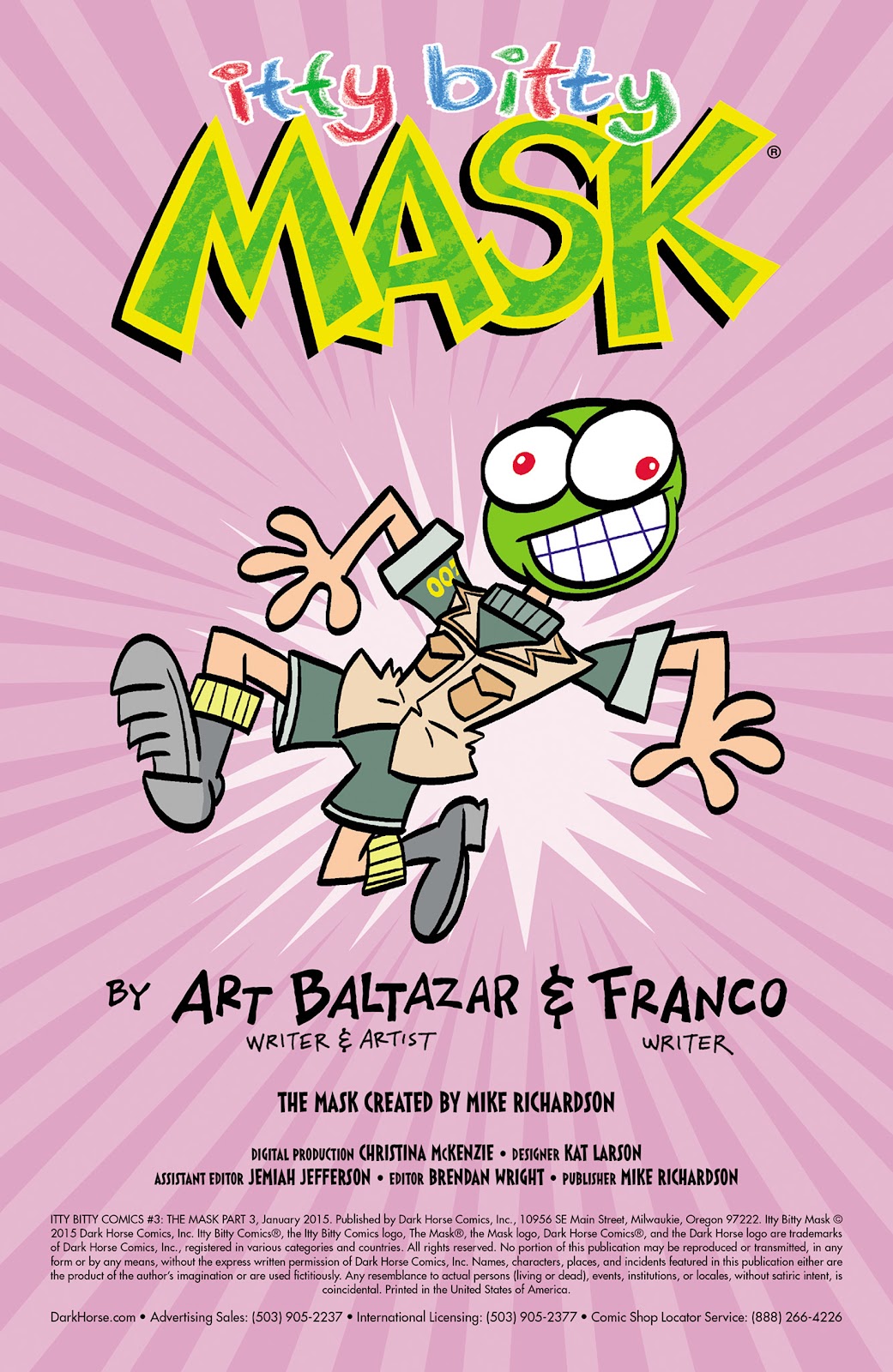 Itty Bitty Comics: The Mask Issue #3 - Page 2