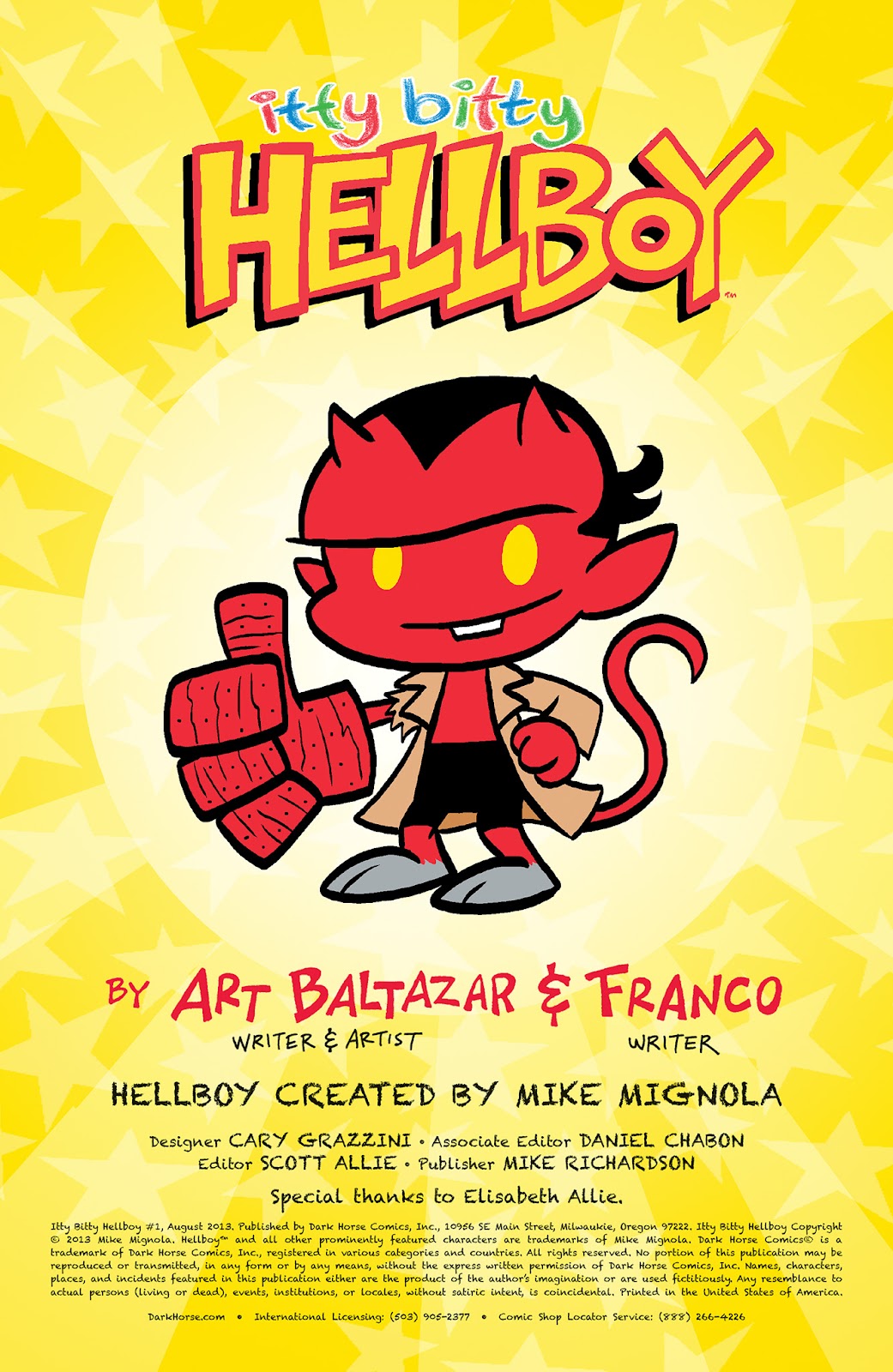 Itty Bitty Hellboy Issue #1 - Page 2