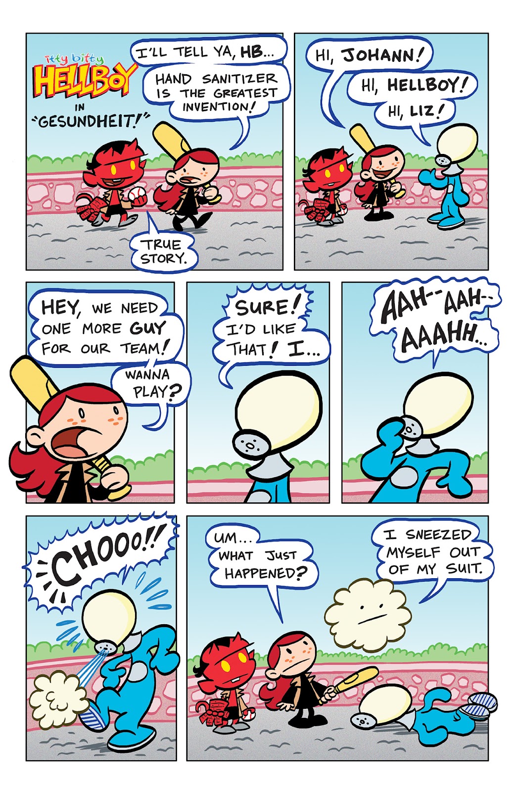 Itty Bitty Hellboy Issue #1 - Page 8