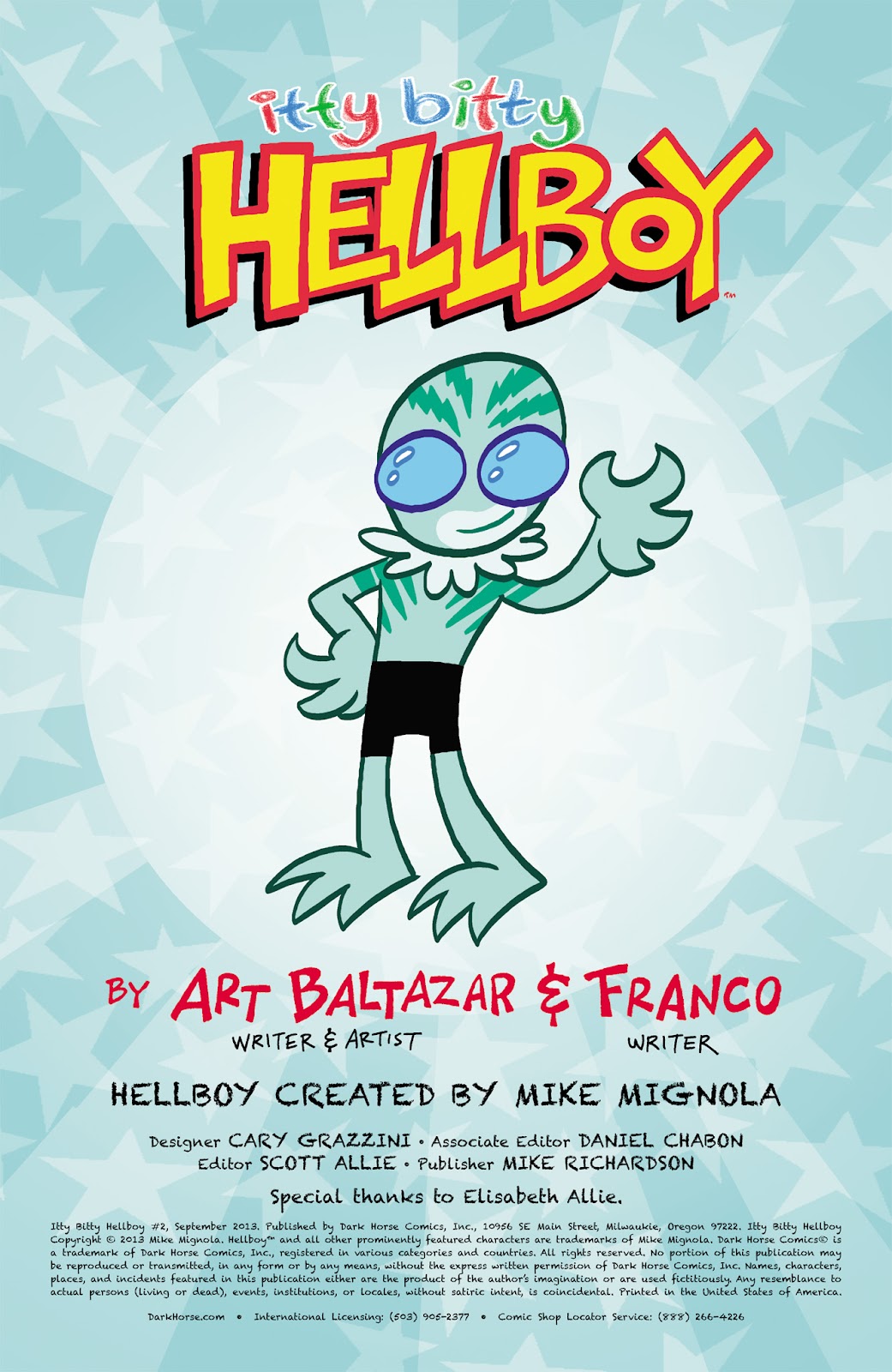 Itty Bitty Hellboy Issue #2 - Page 2