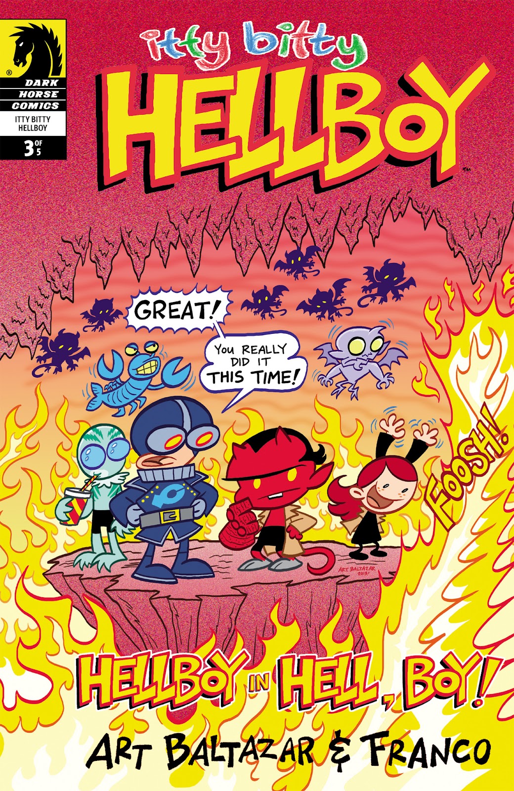Itty Bitty Hellboy Issue #3 - Page 1